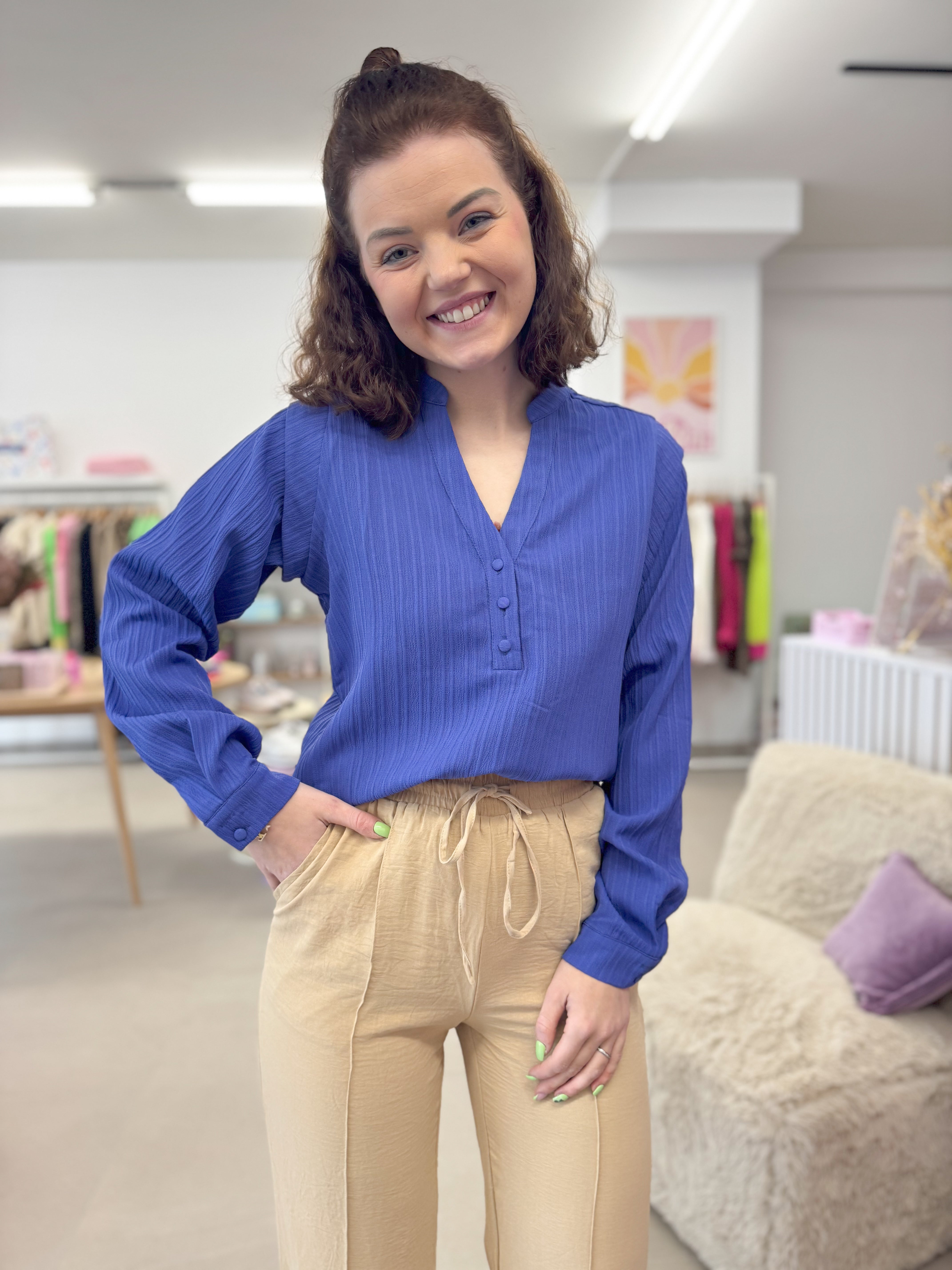 Blouse Sophie - Blue