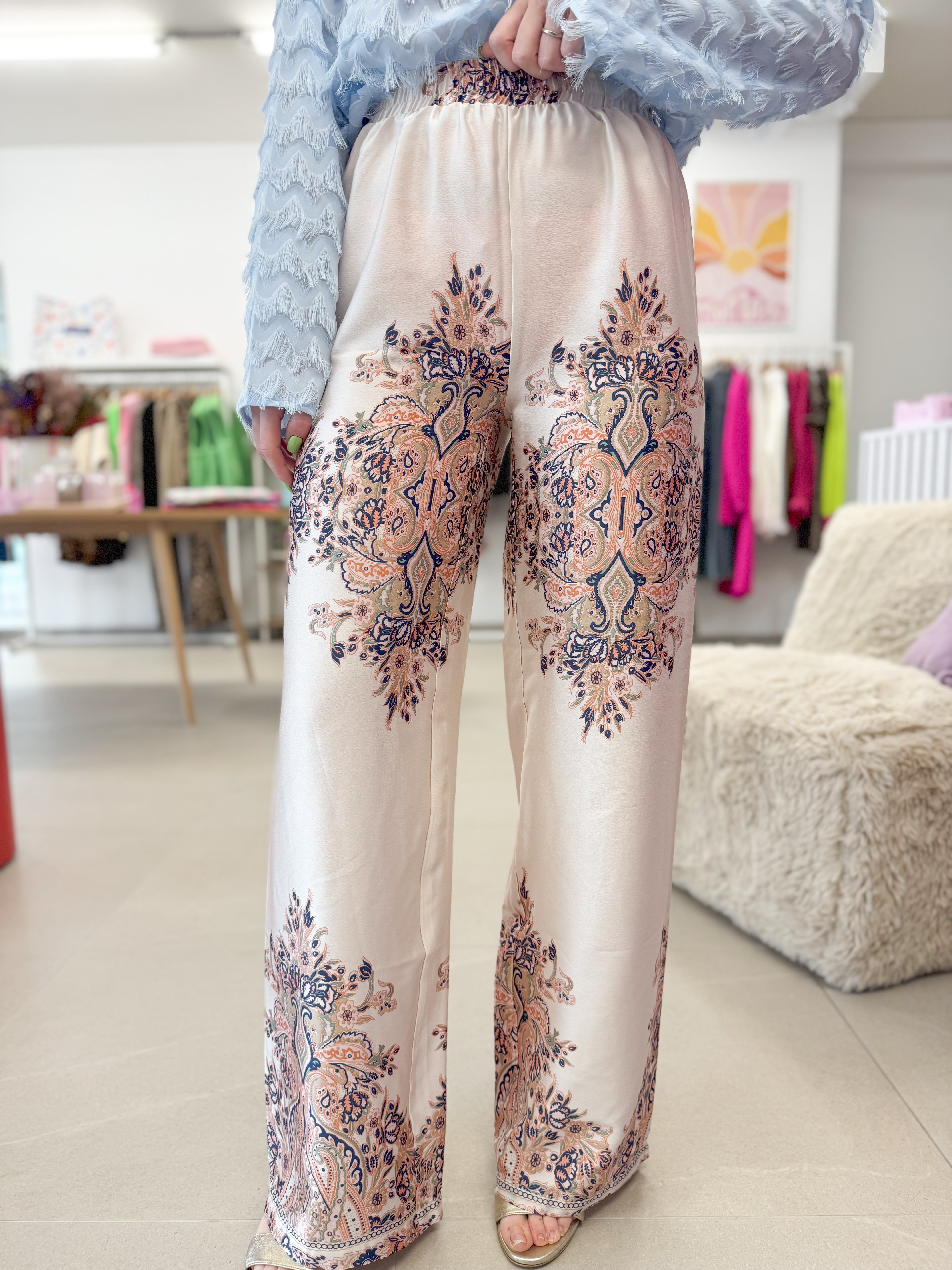 Petra trouser - Multicolor Print