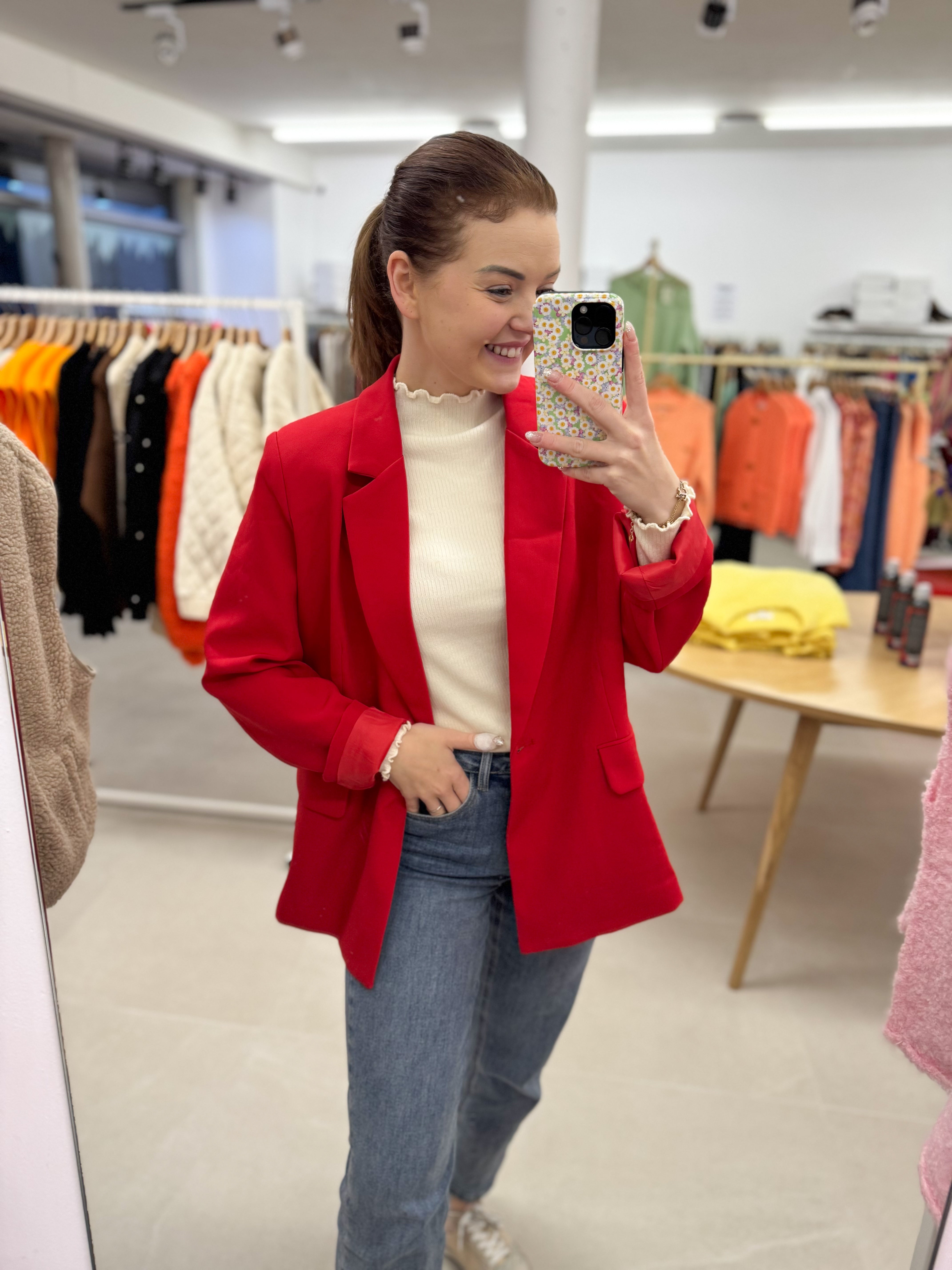 Spring blazer - Red