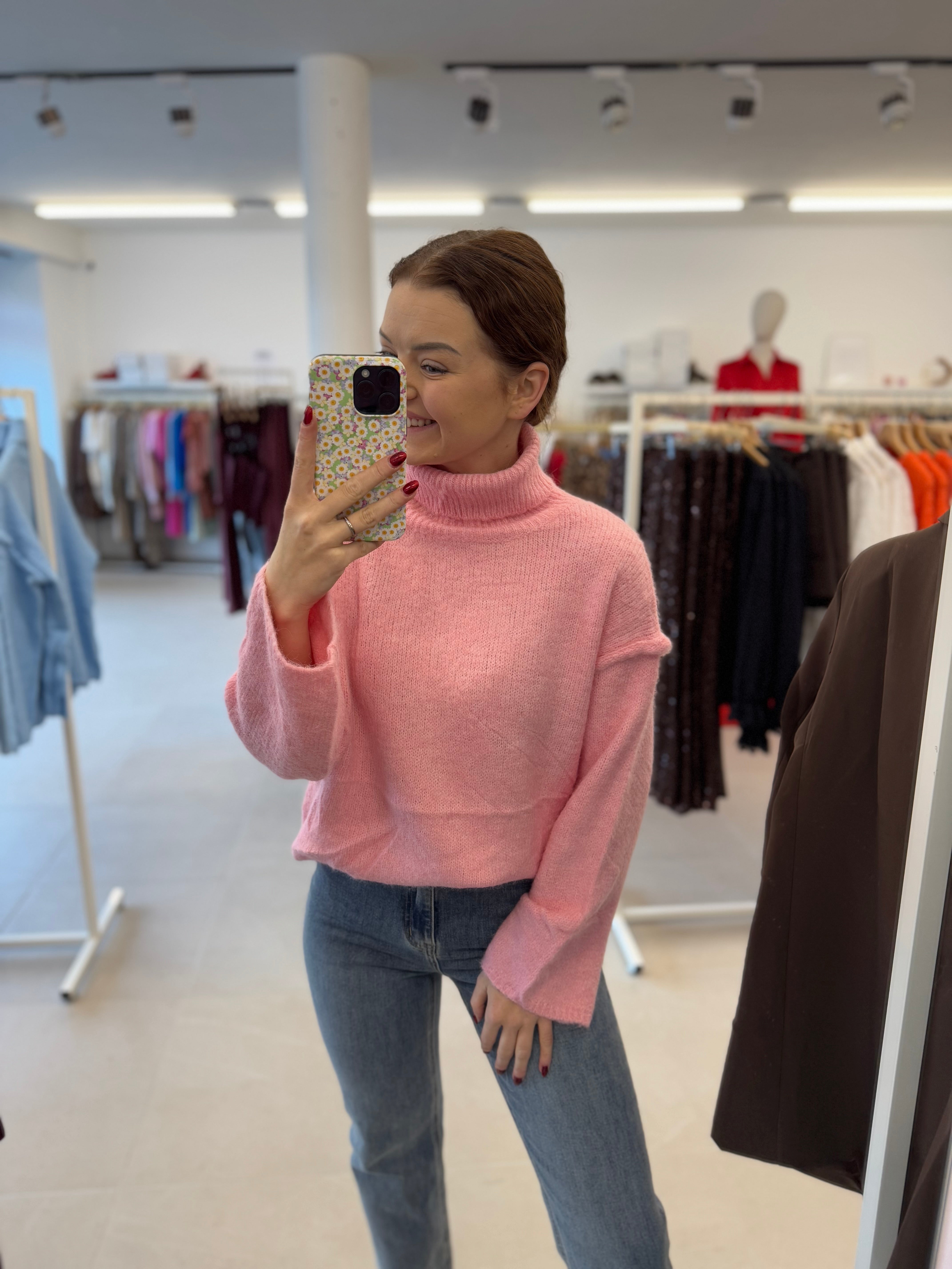 Oversized knit - Pink