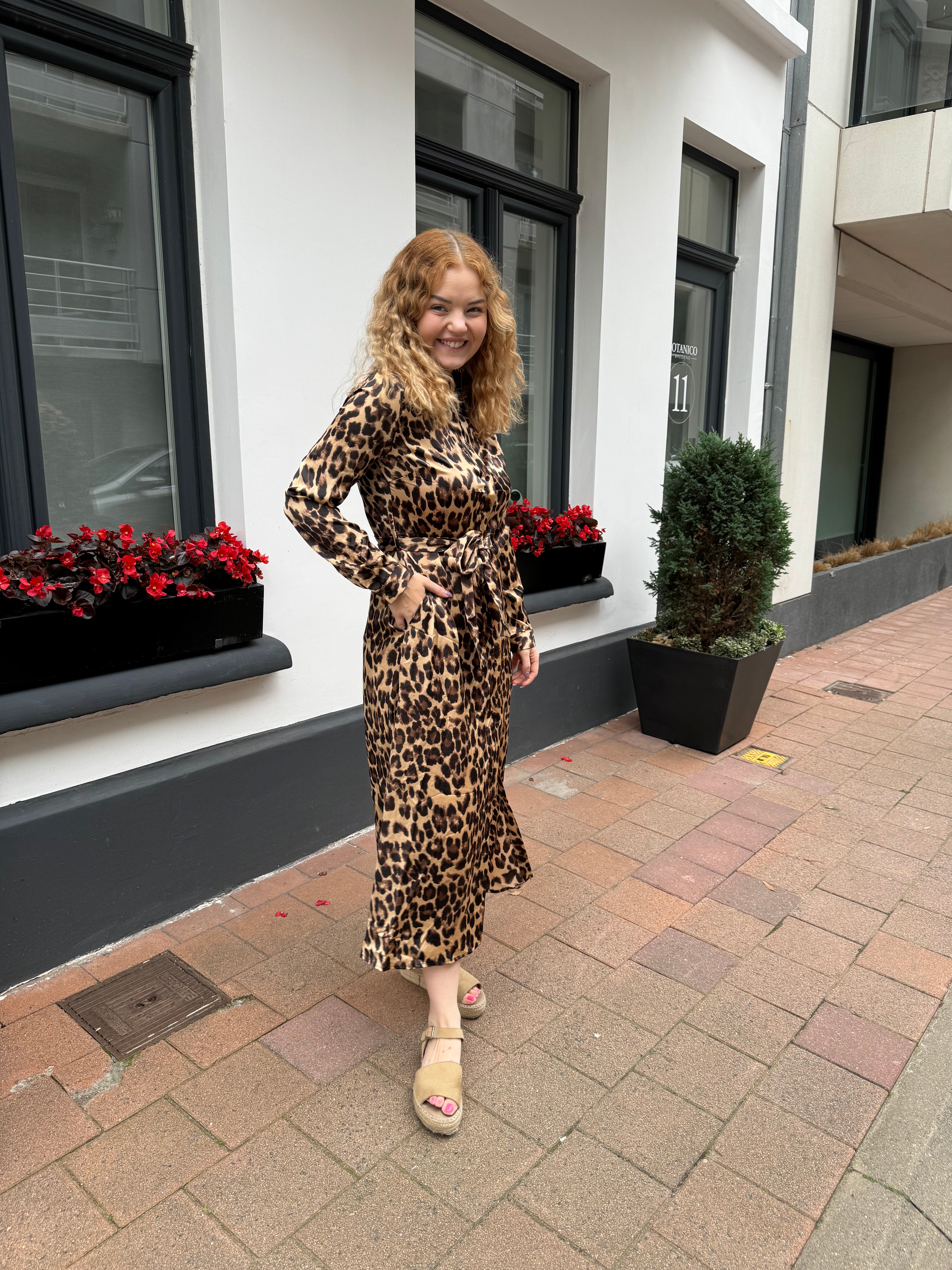 Maxi Dress Leopard