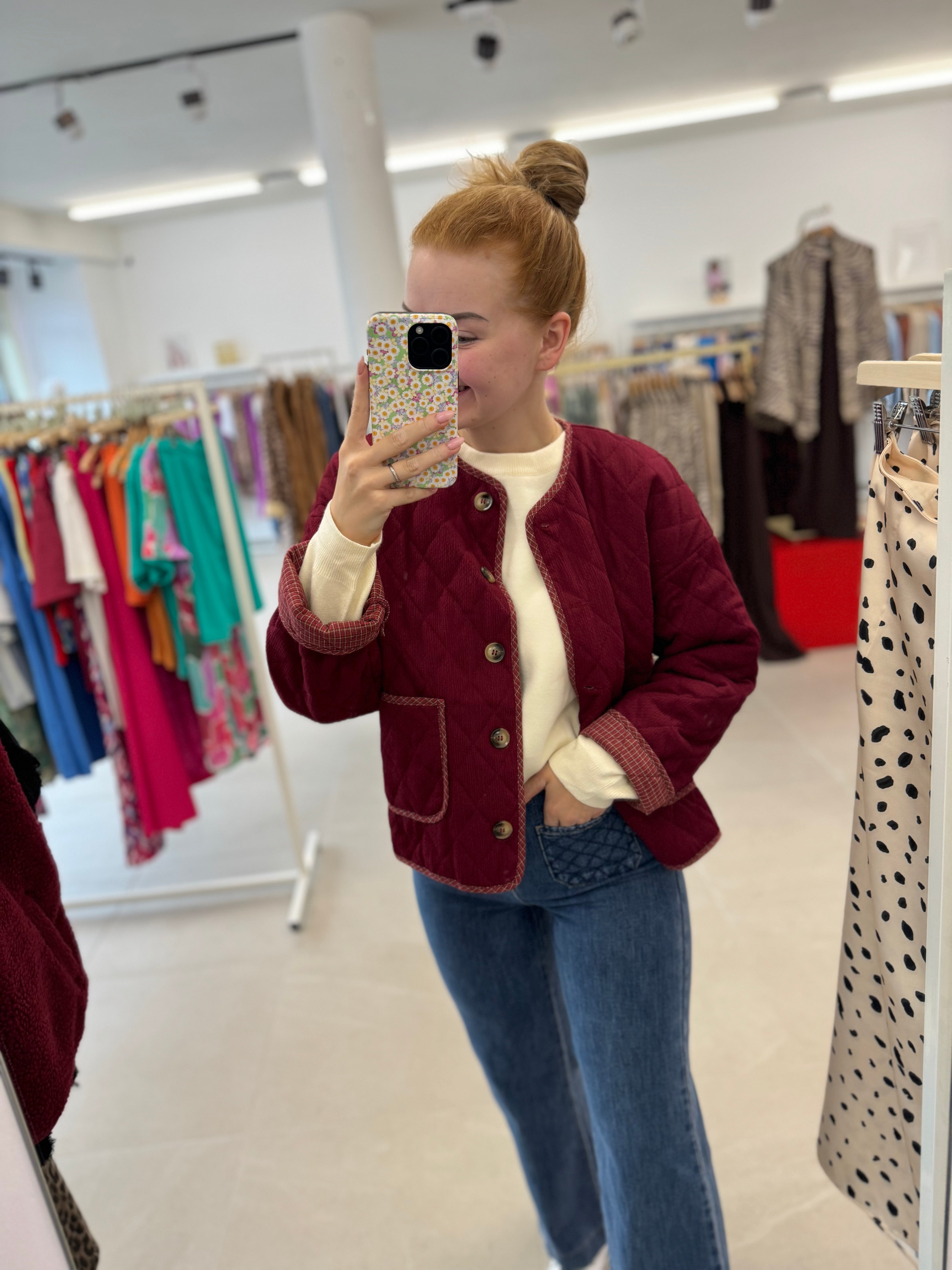 Fall jacket - Bordeaux