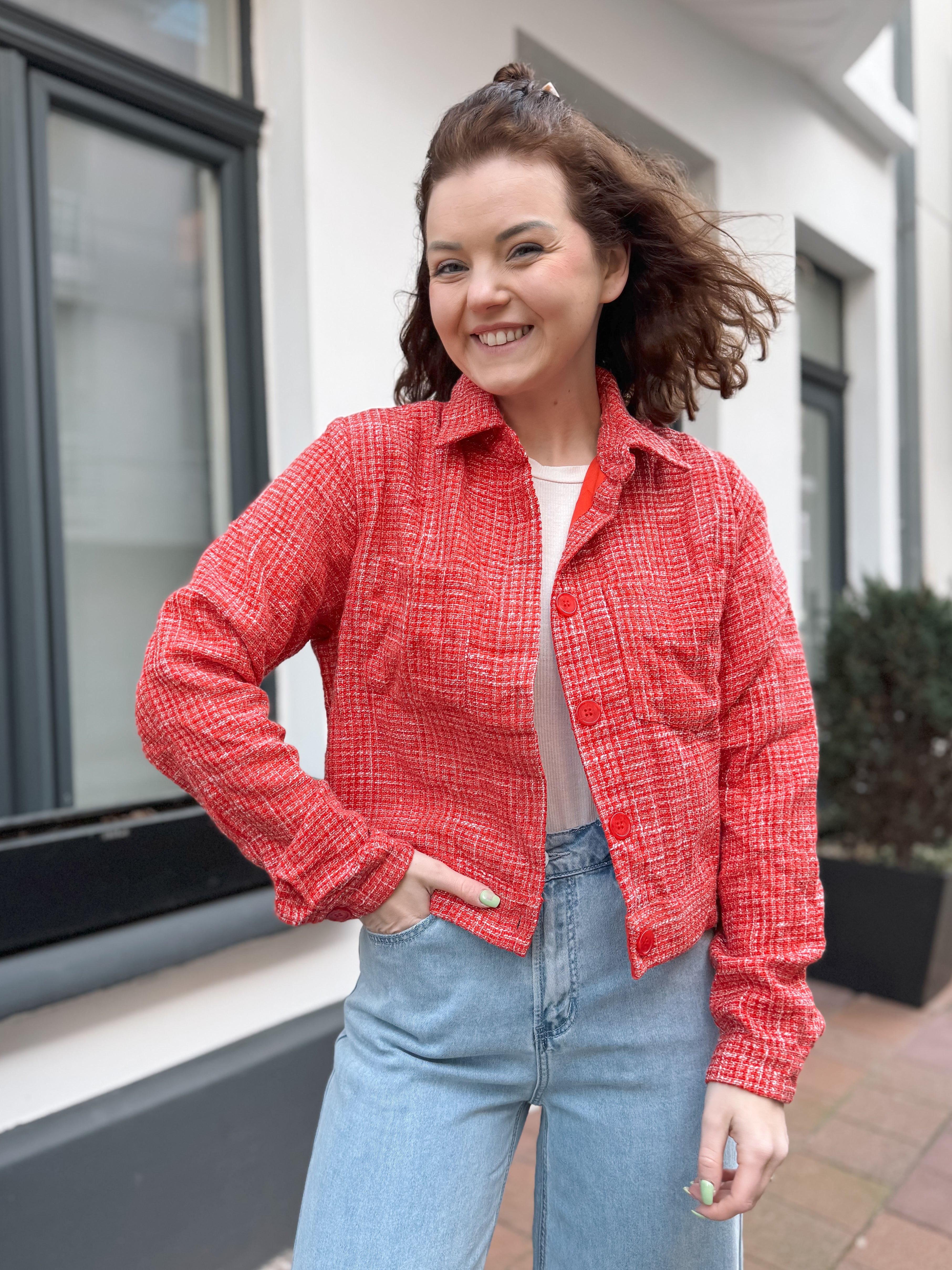 Jacket Tess - Coral