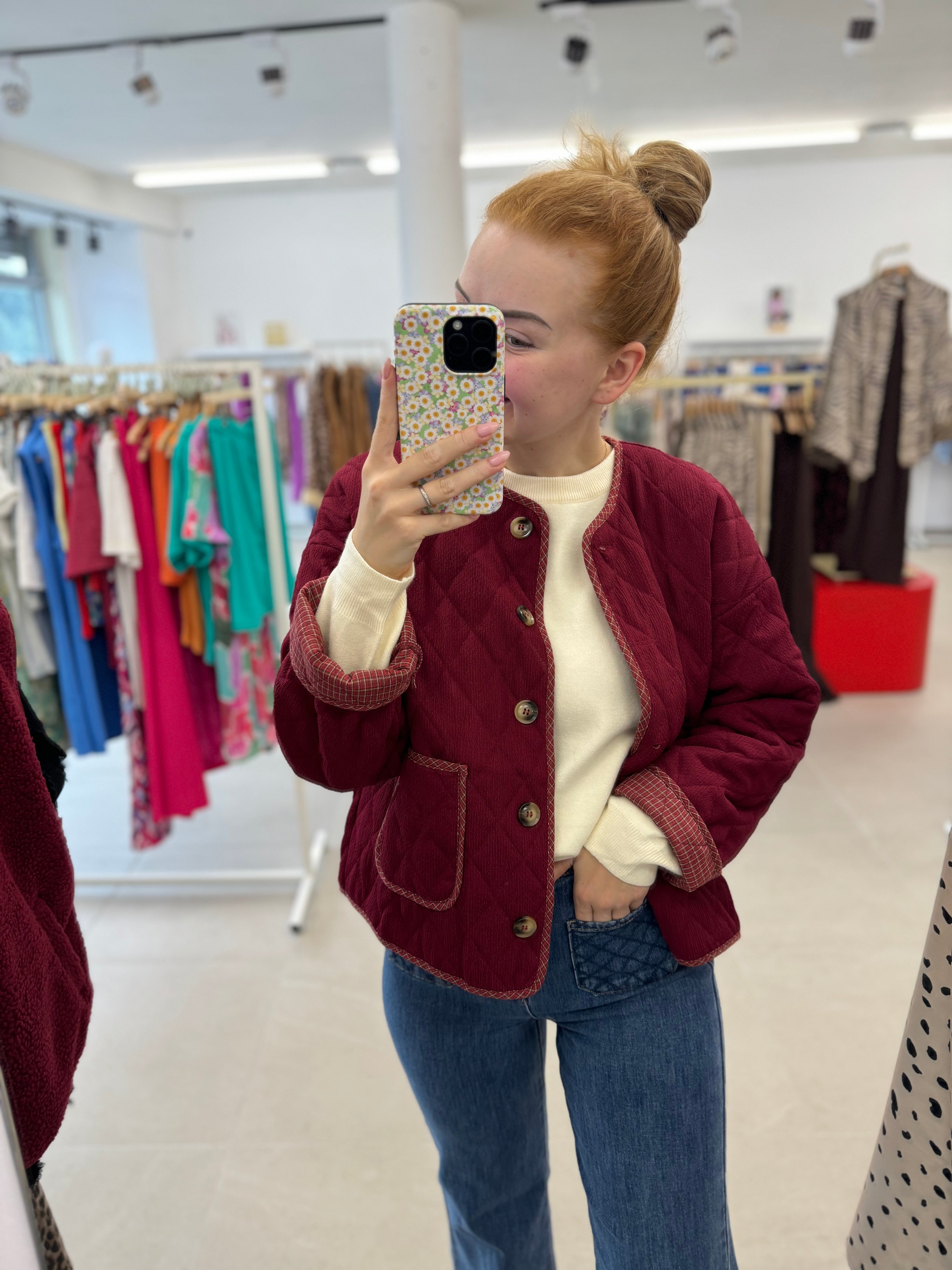 Fall jacket - Bordeaux