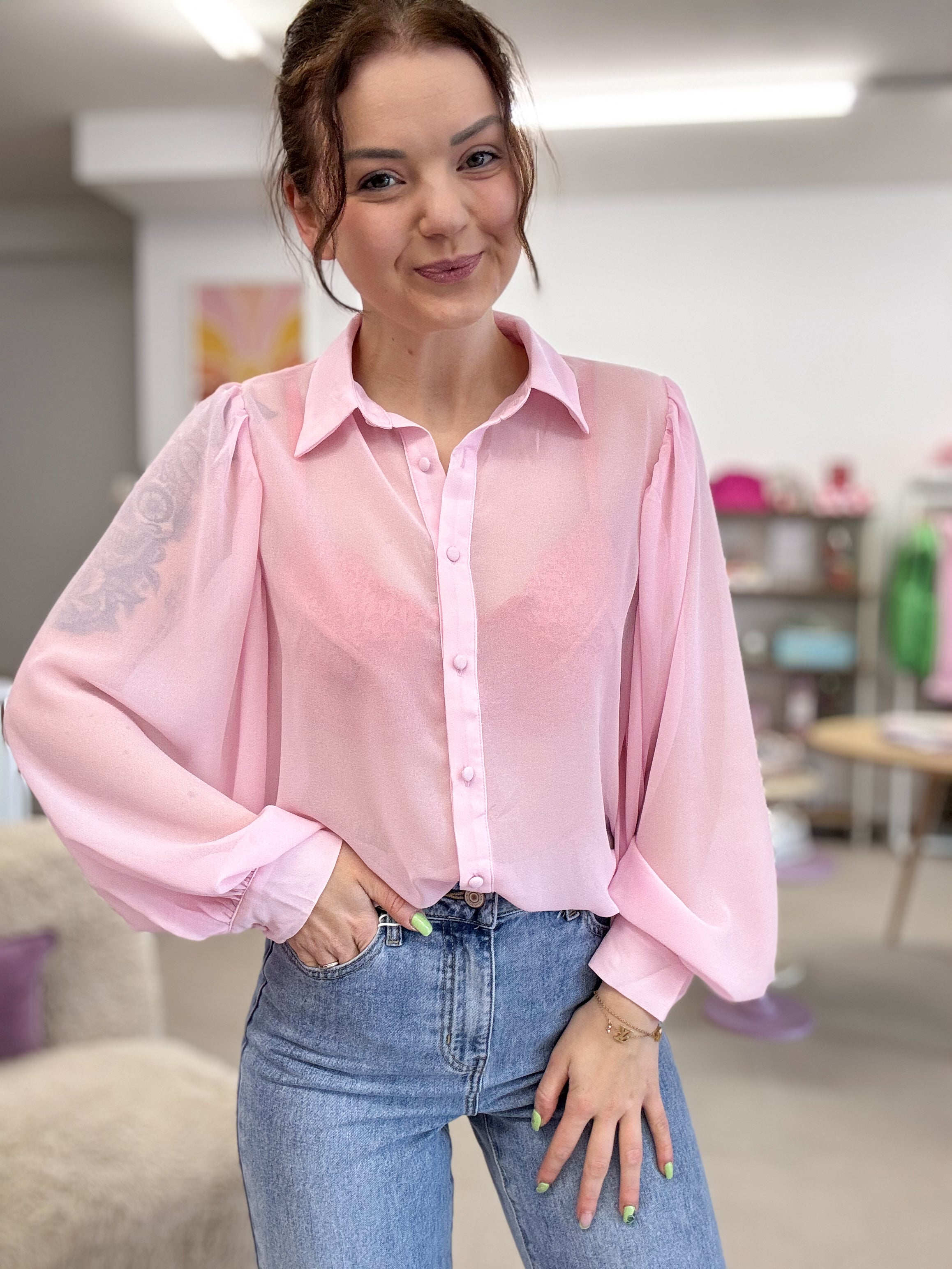 Ana blouse - Rose