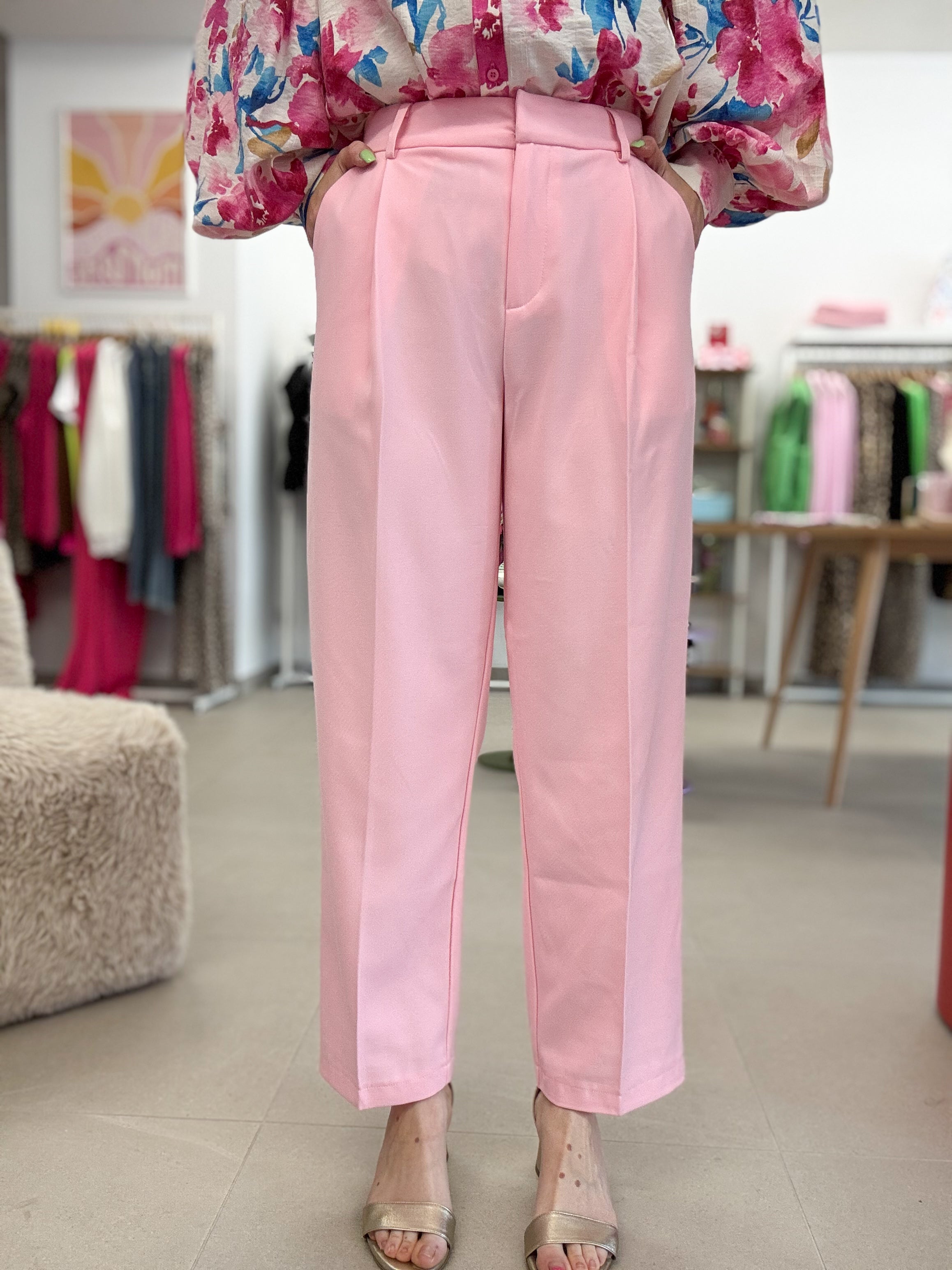 Suit up trouser - Pink