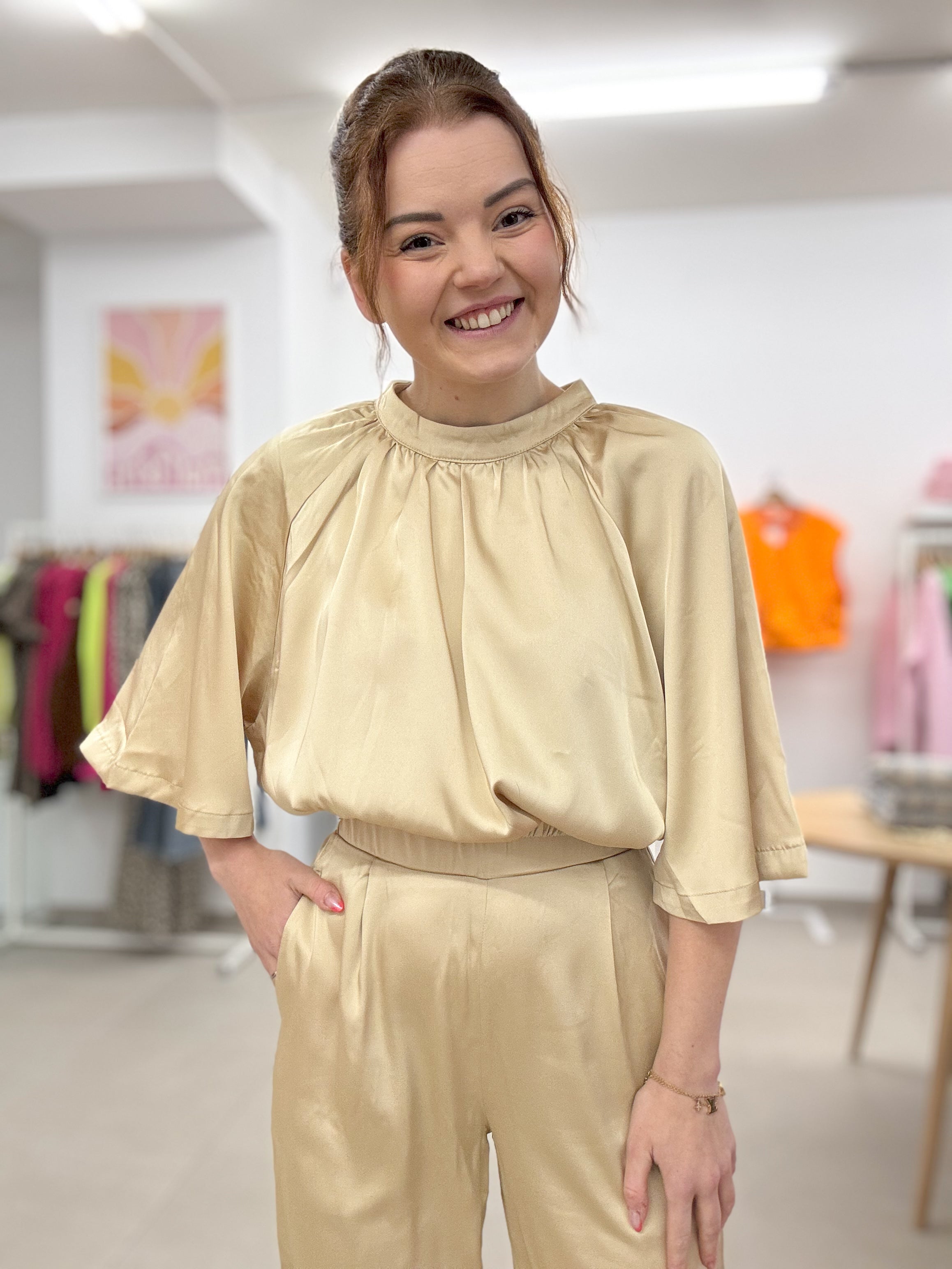 Haylie blouse - Champagne