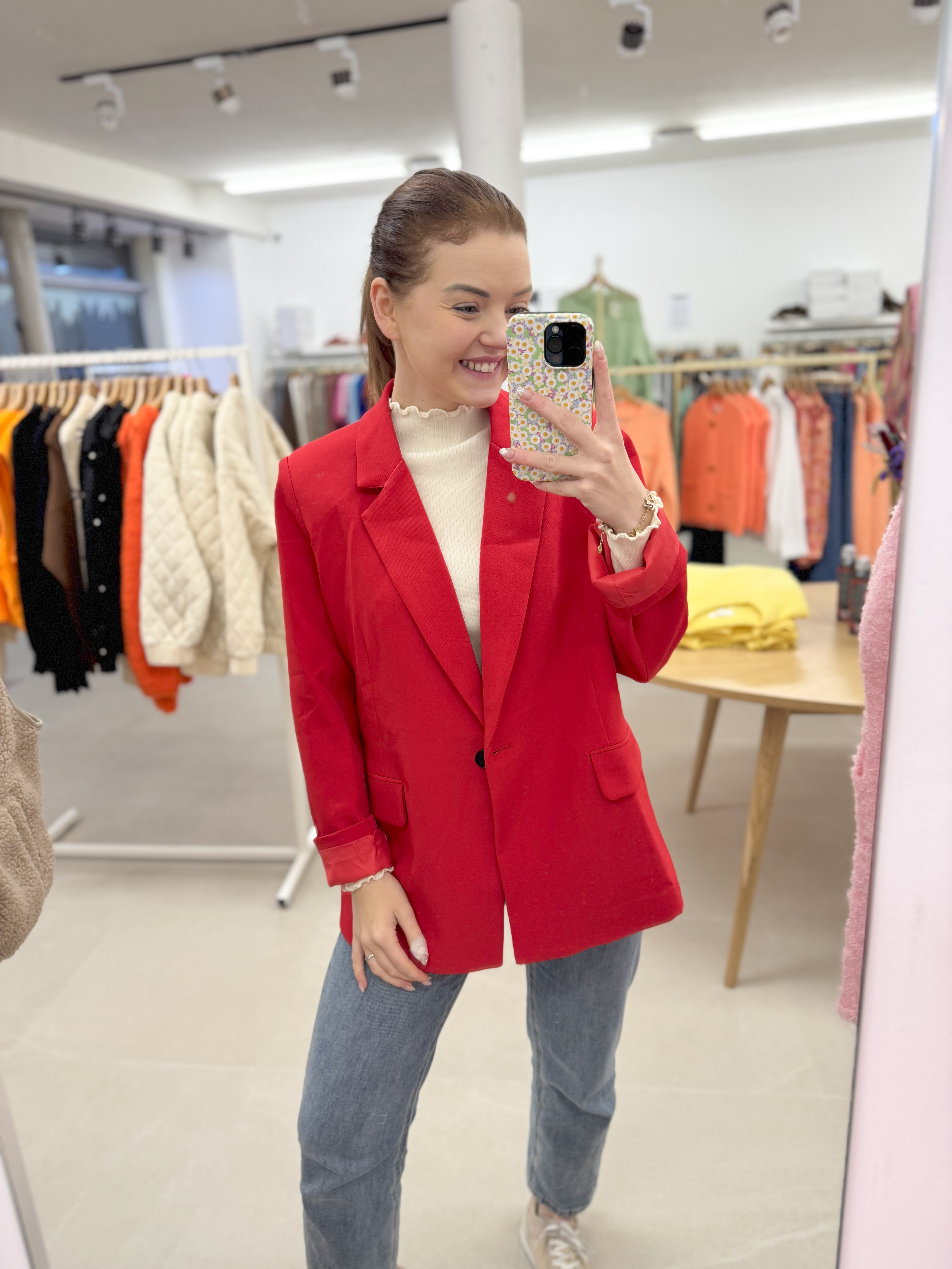 Spring blazer - Red