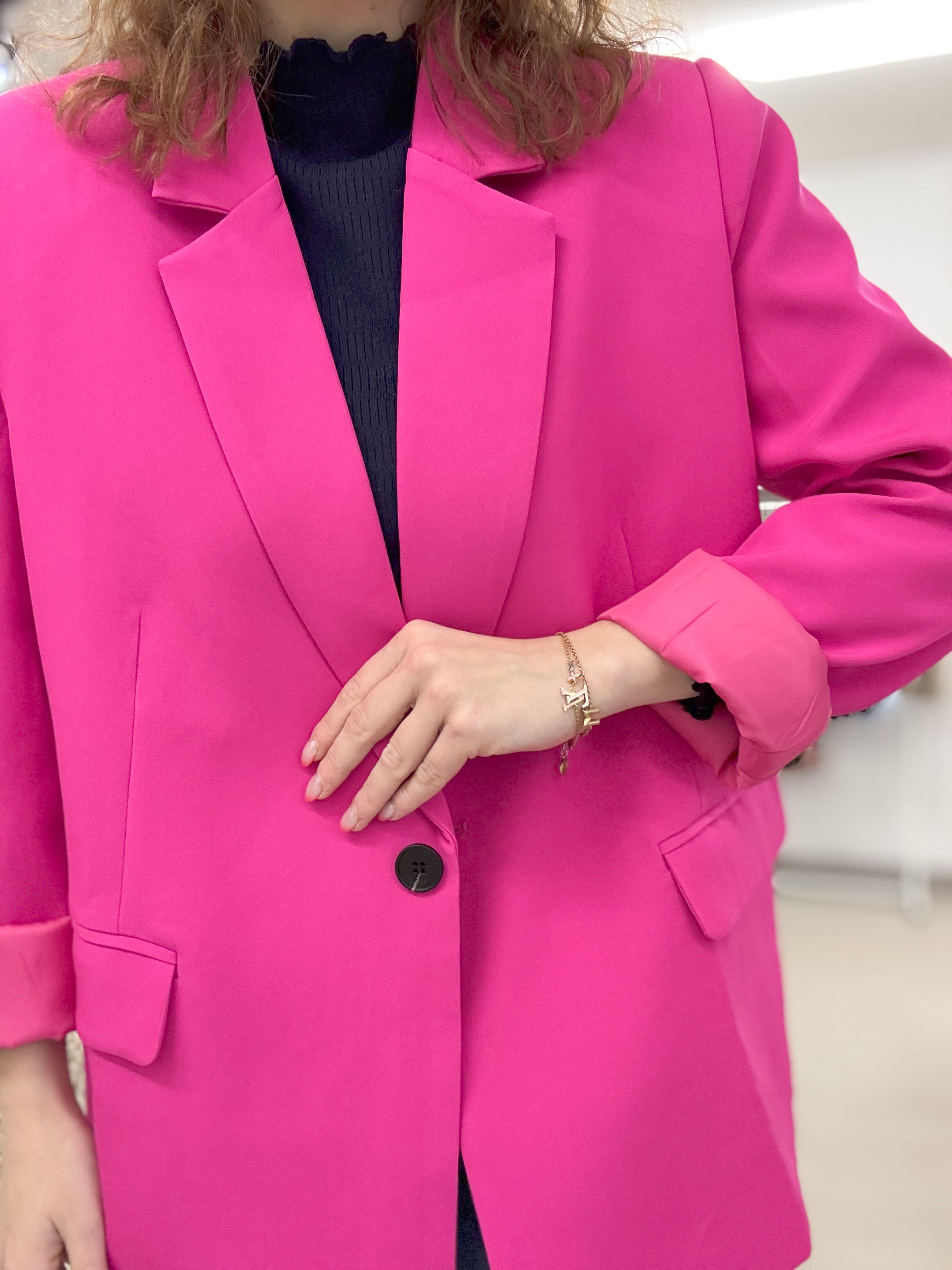 Spring blazer - Fuchsia