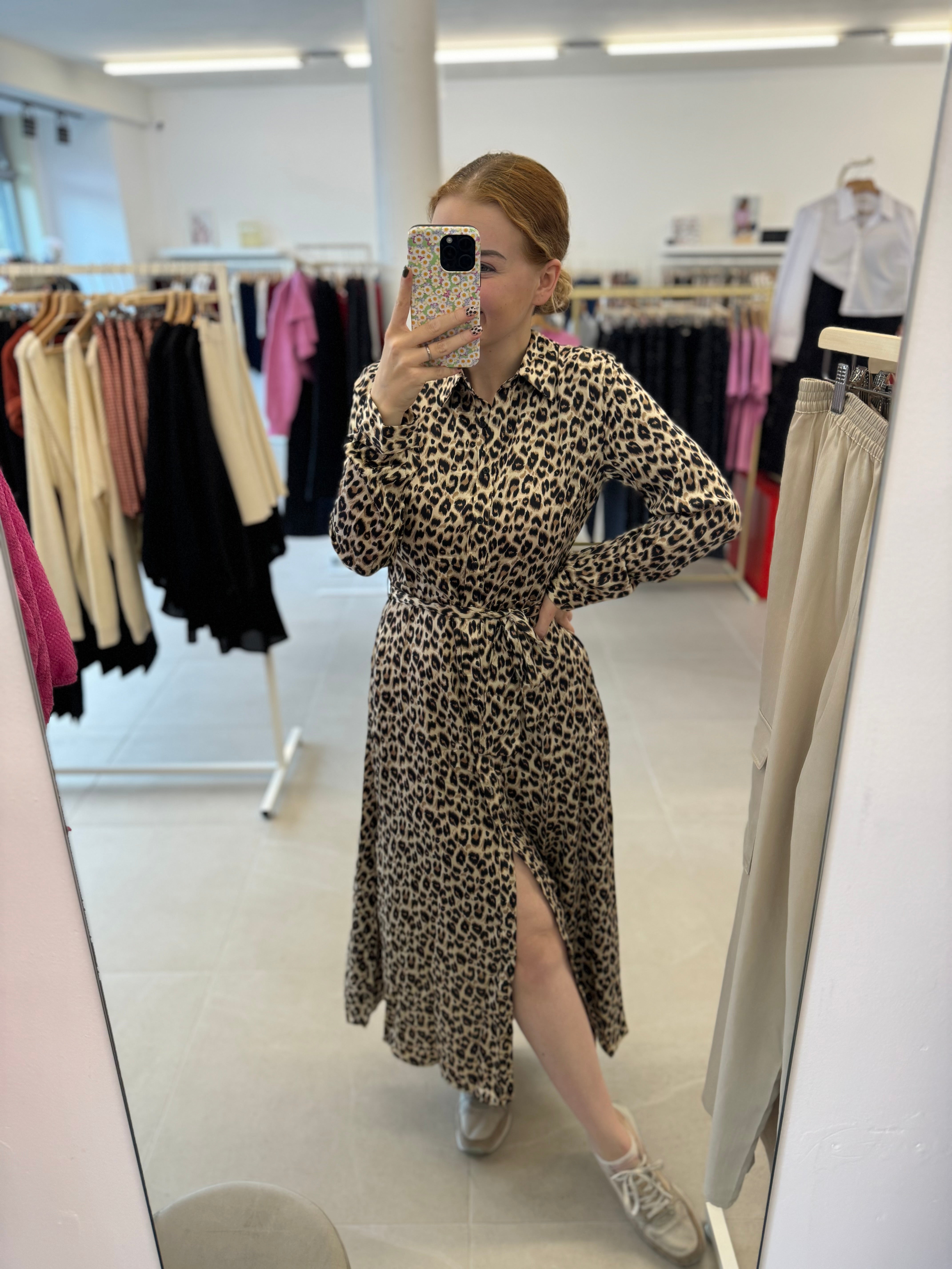 Dress Leopard - Taupe