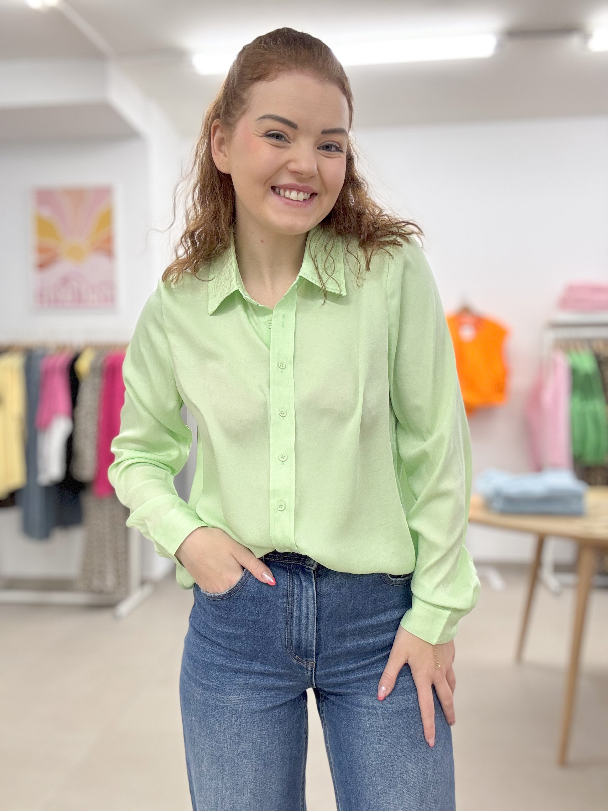 Spring blouse - Vert