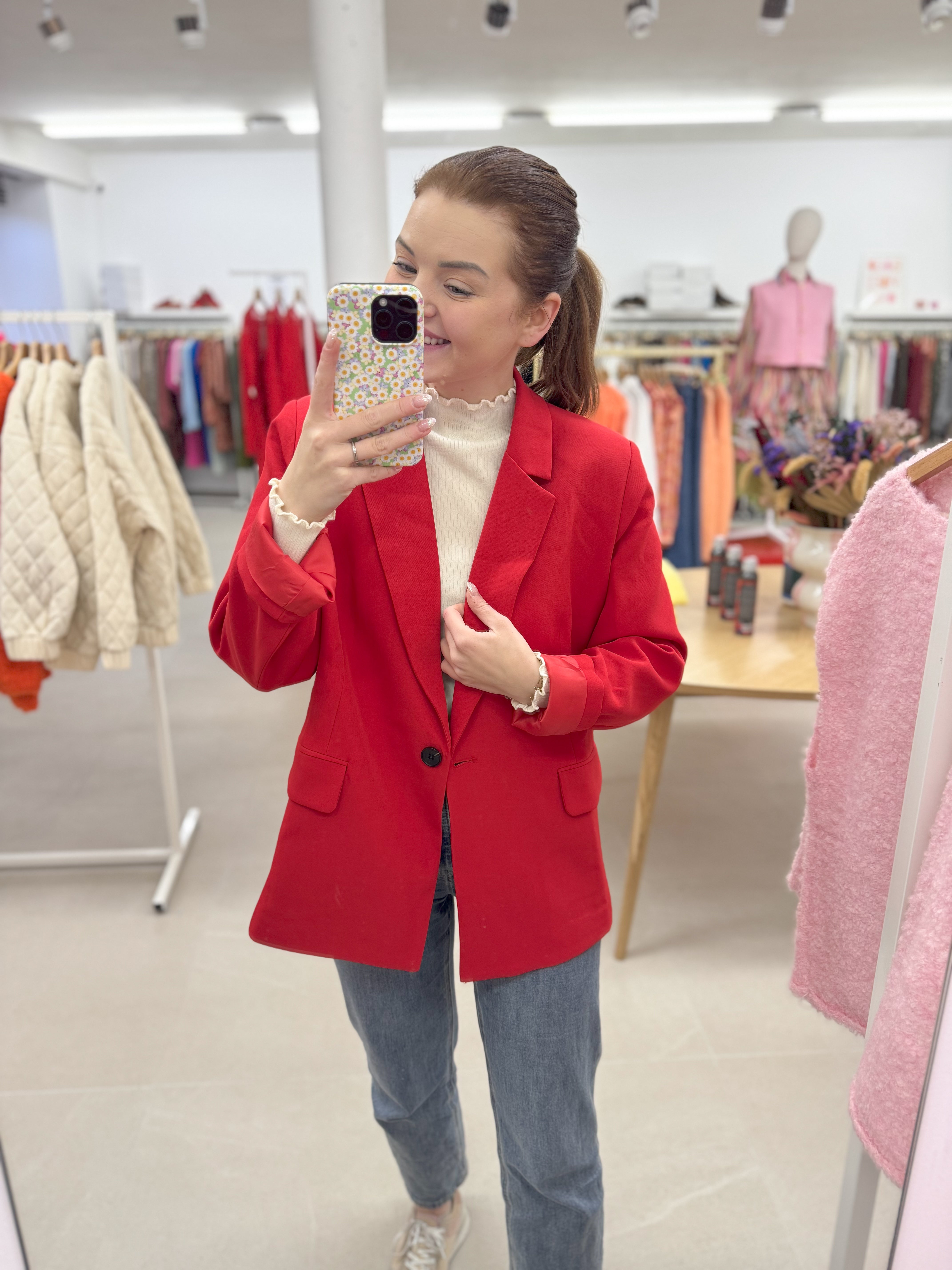 Spring blazer - Red