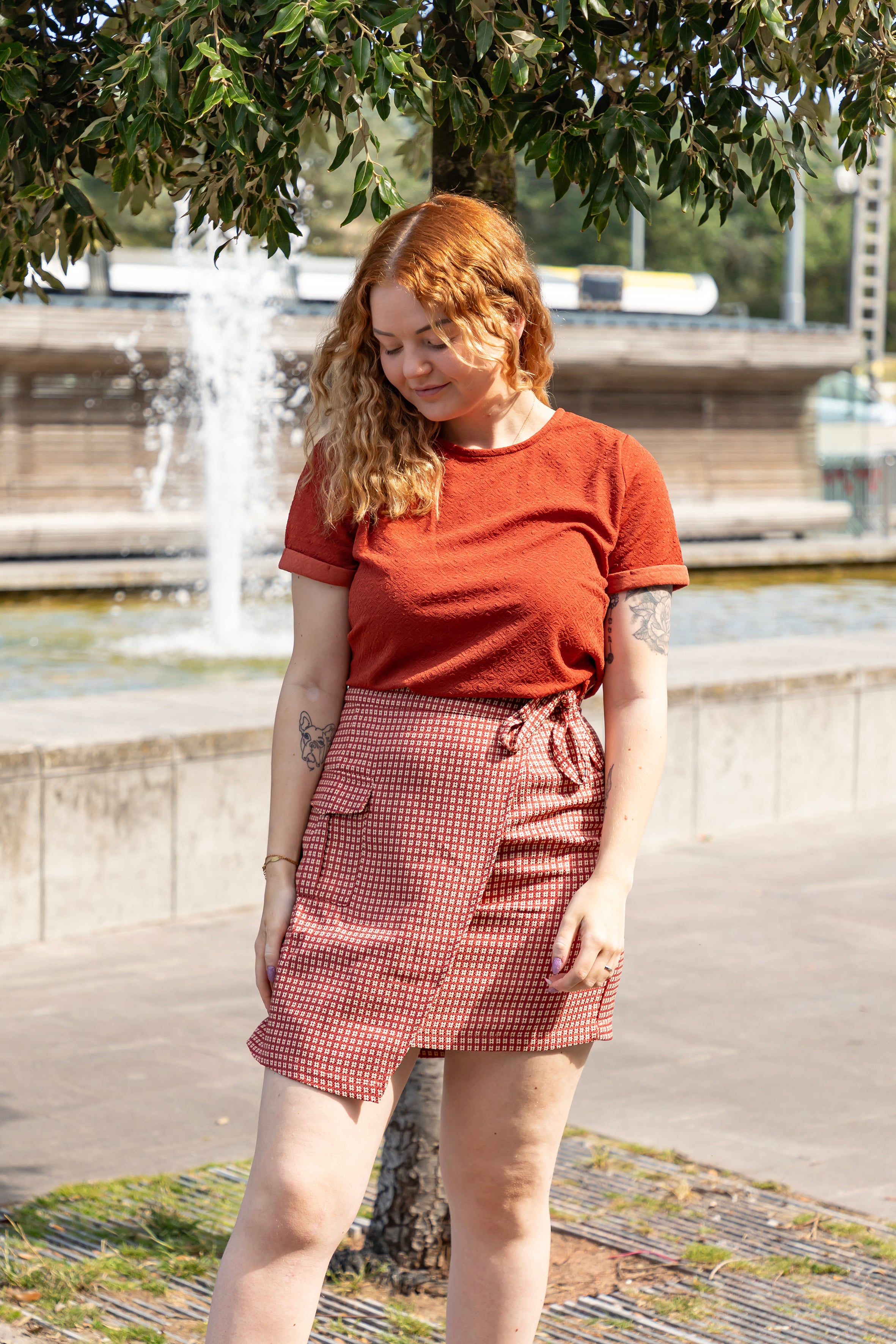 Skirt Malaya - Red