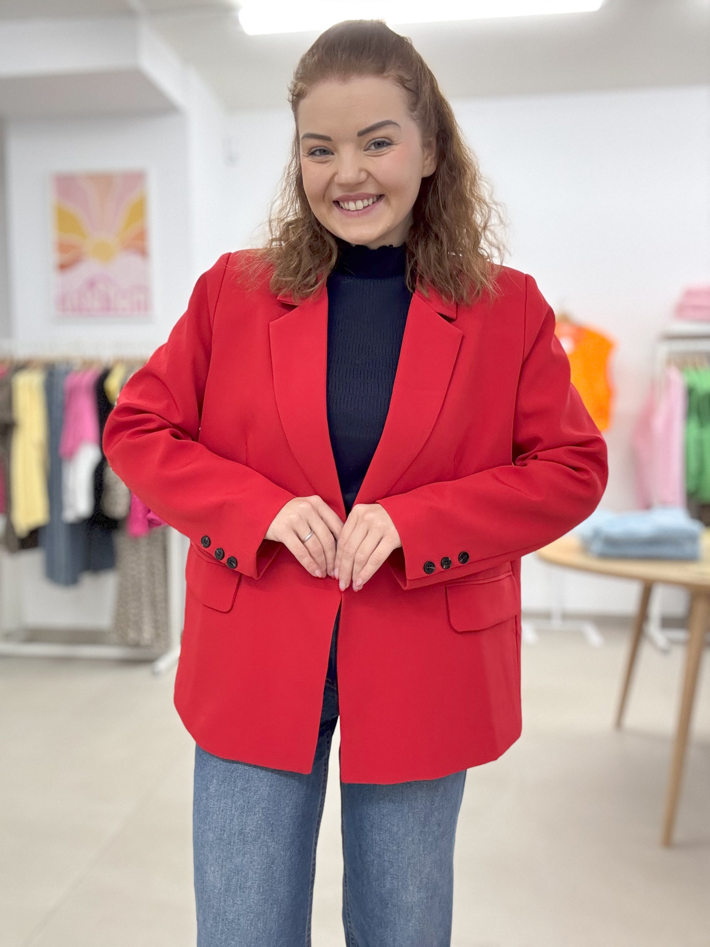 Spring blazer - Red