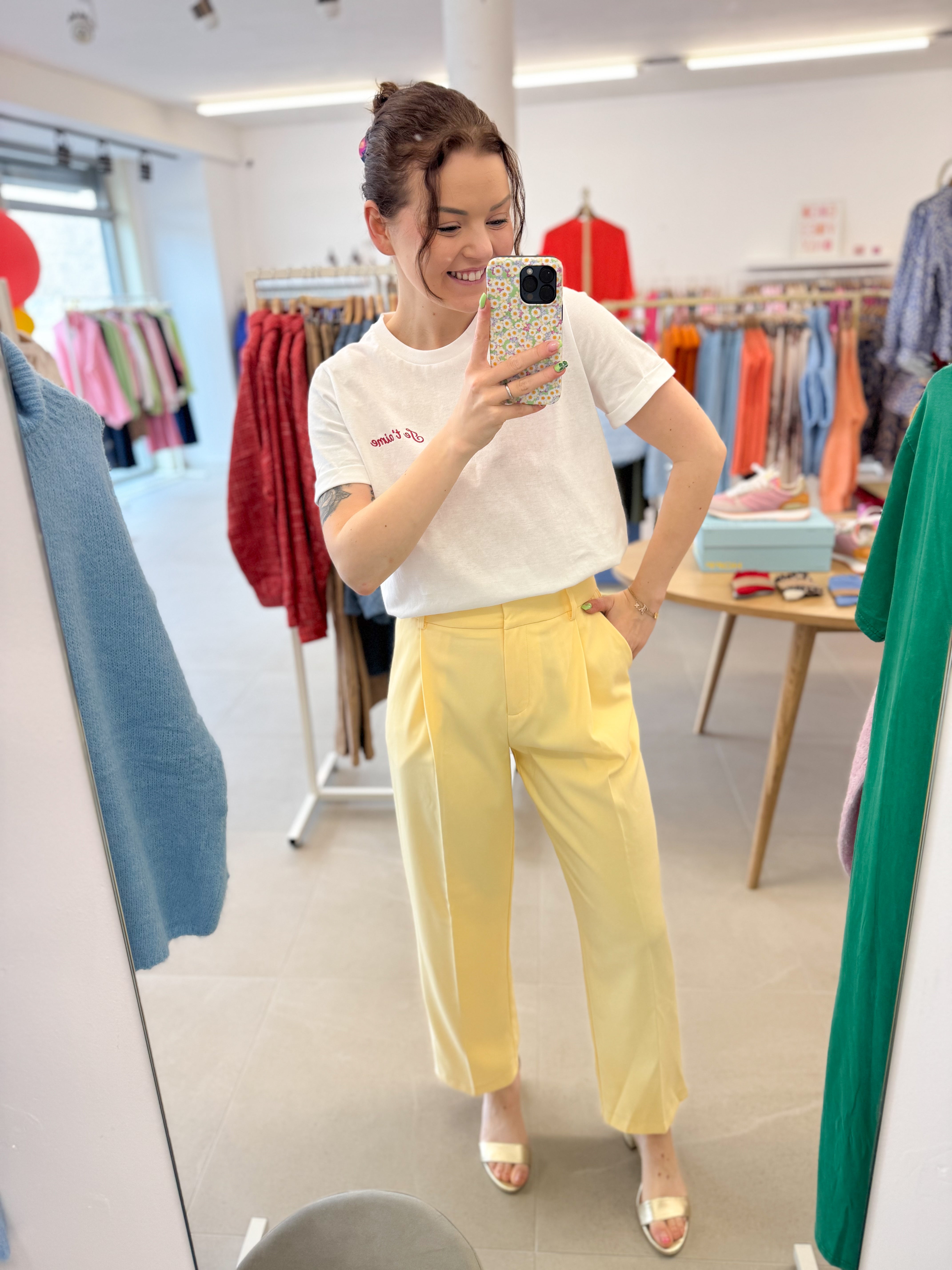 Suit up trouser - Yellow