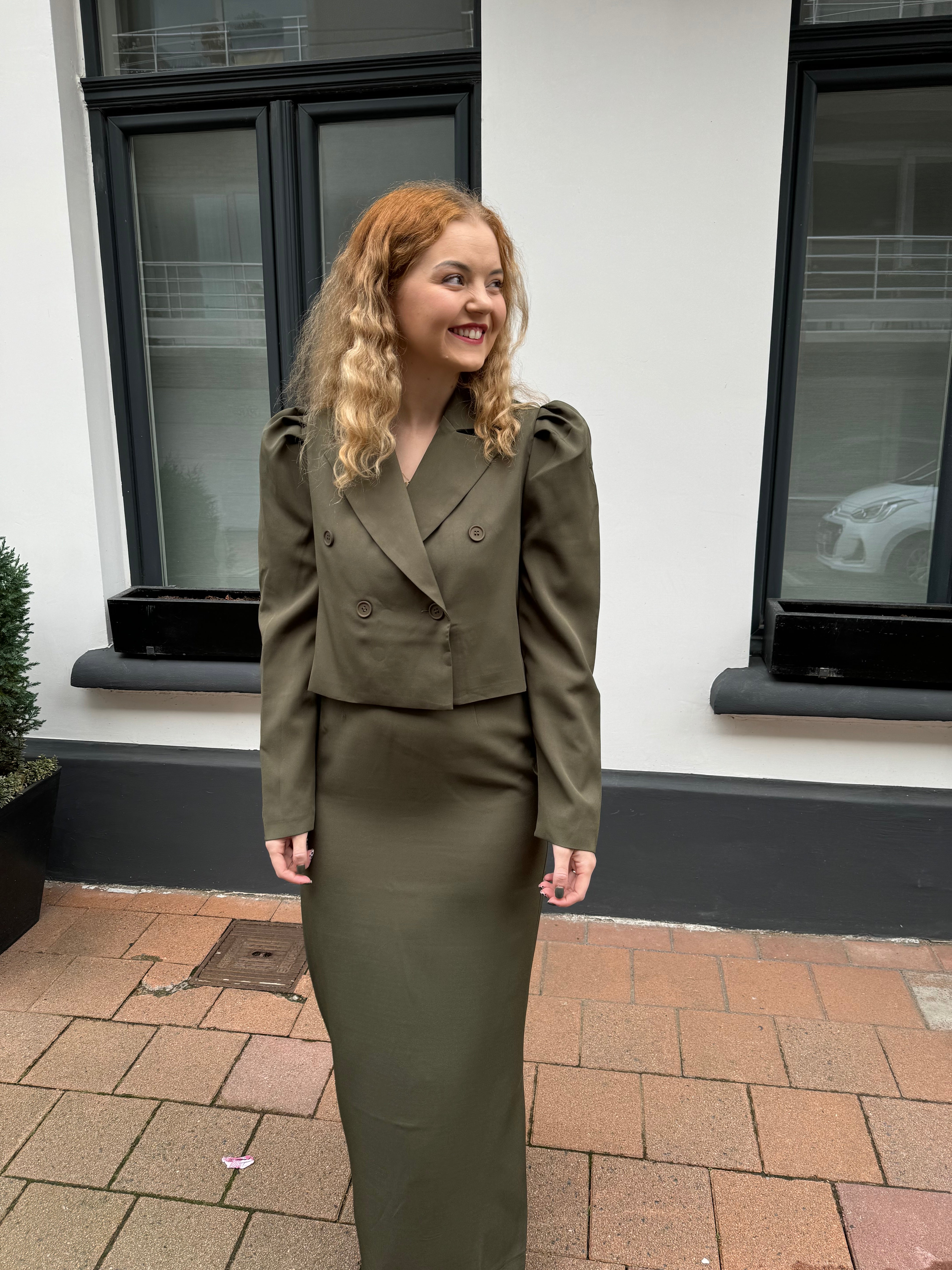 Eleonora blazer - Army Green