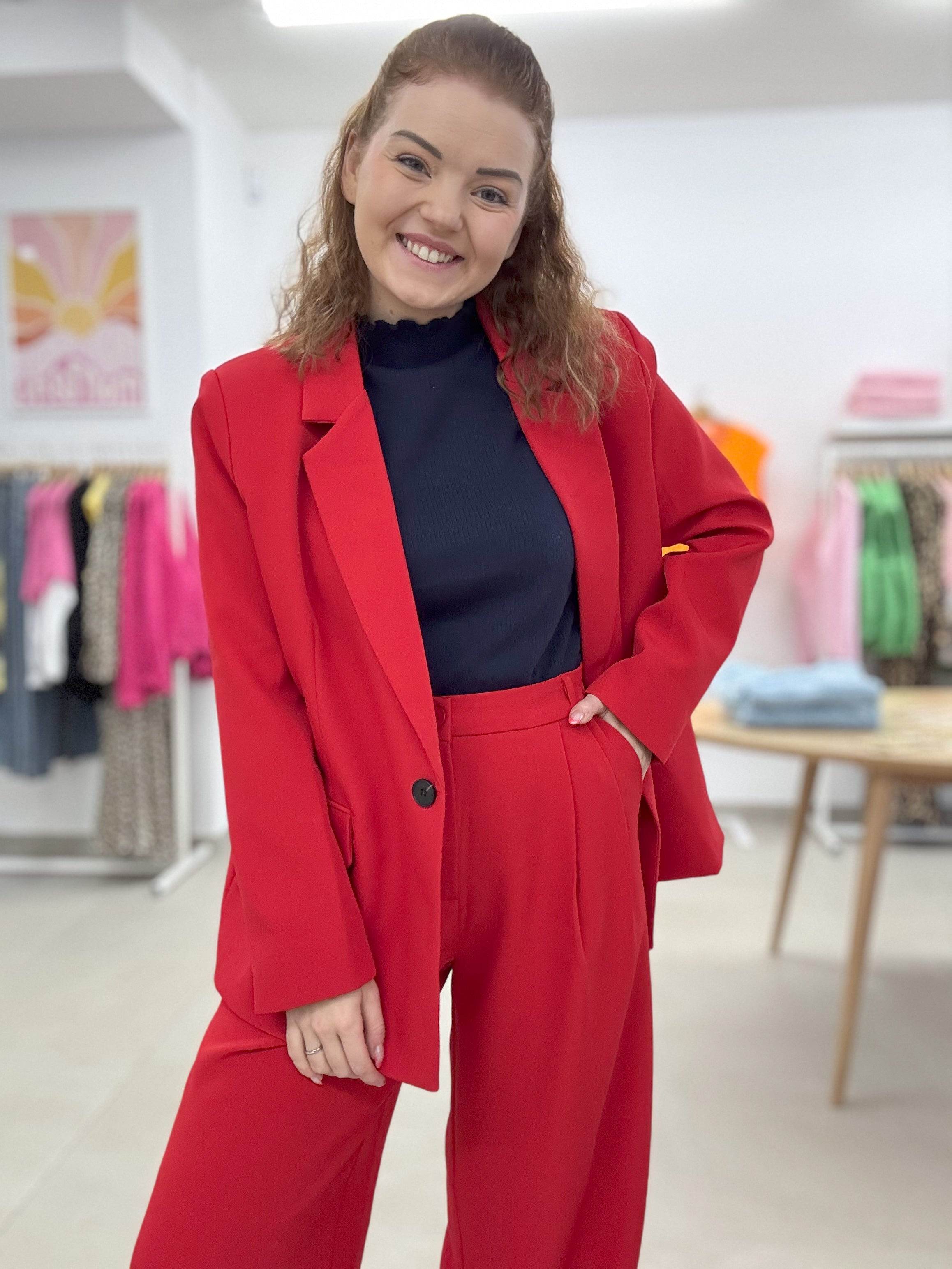 Spring blazer - Red