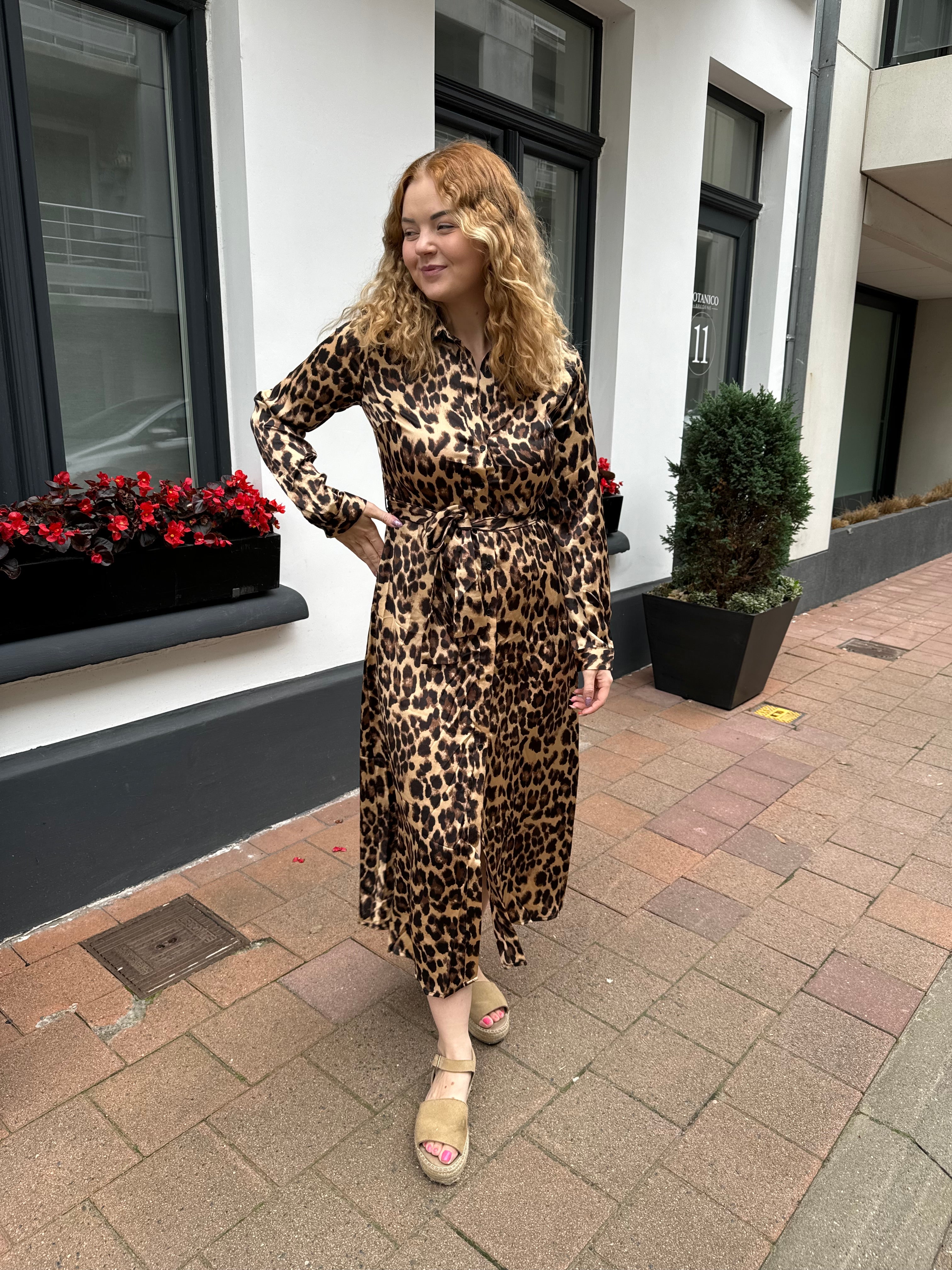 Maxi Dress Leopard