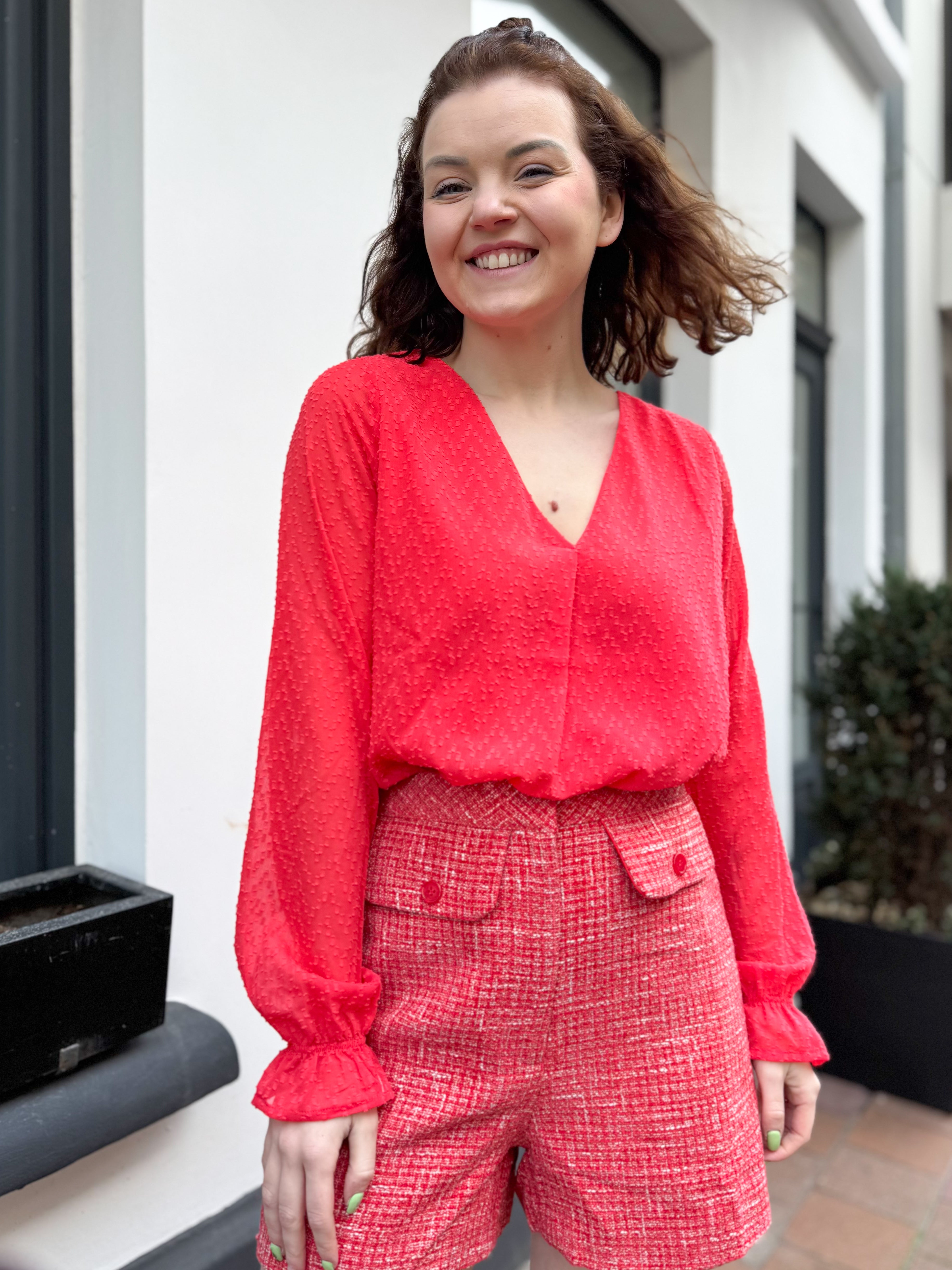 Blouse Jip - Coral