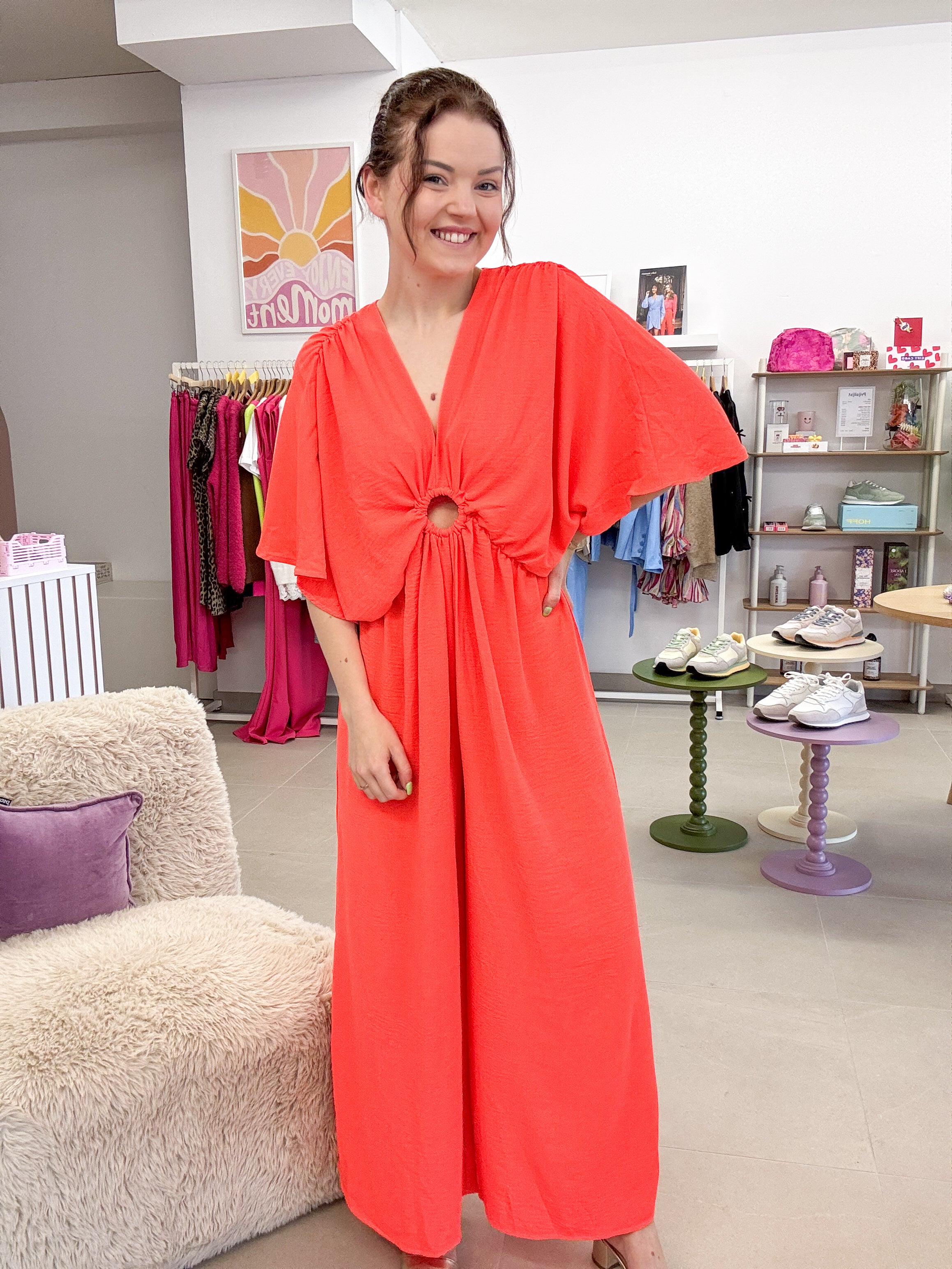 Pretty corail jumpsuit