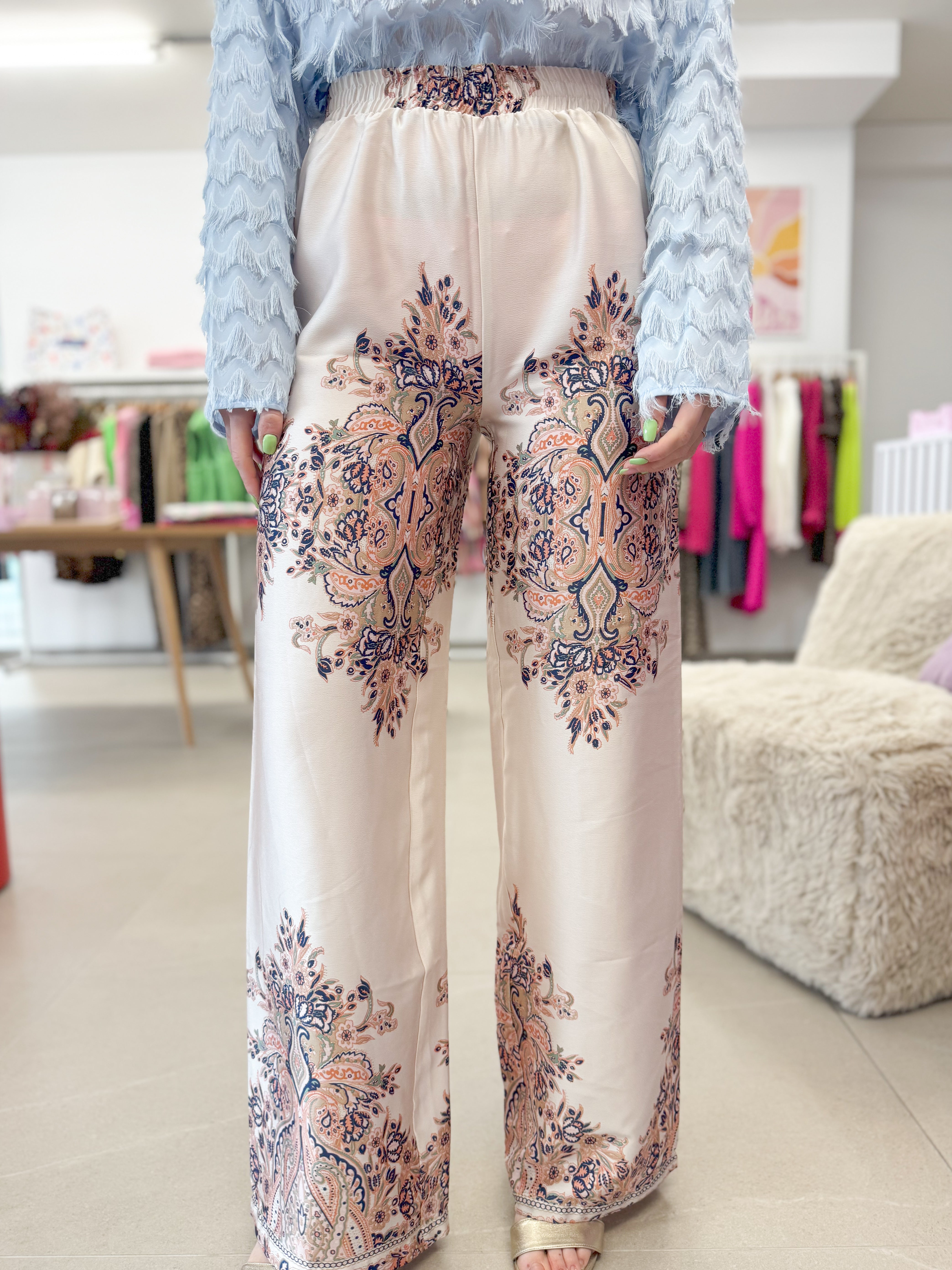 Petra trouser - Multicolor Print