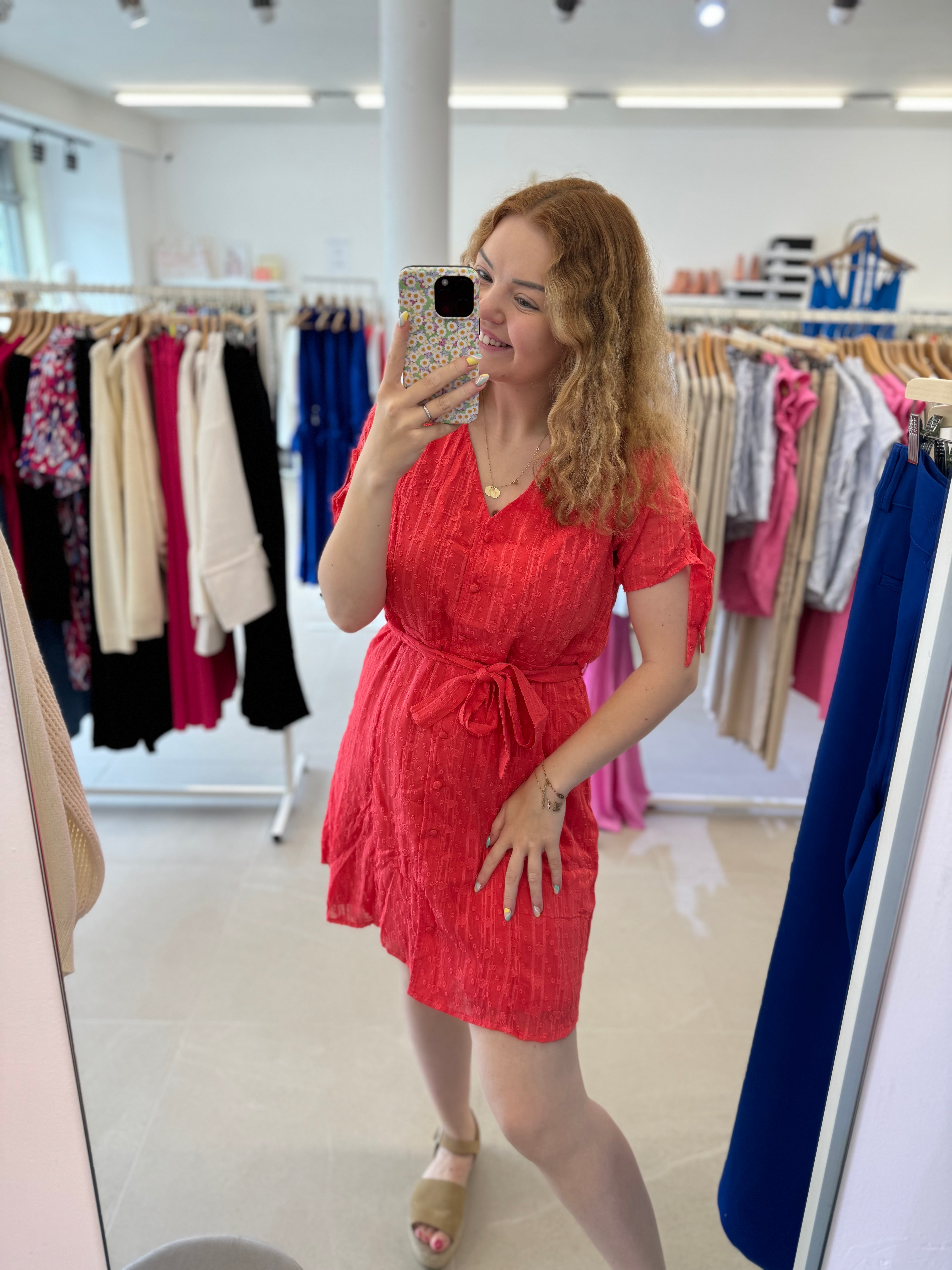 Dress Karsina - Hot Pink