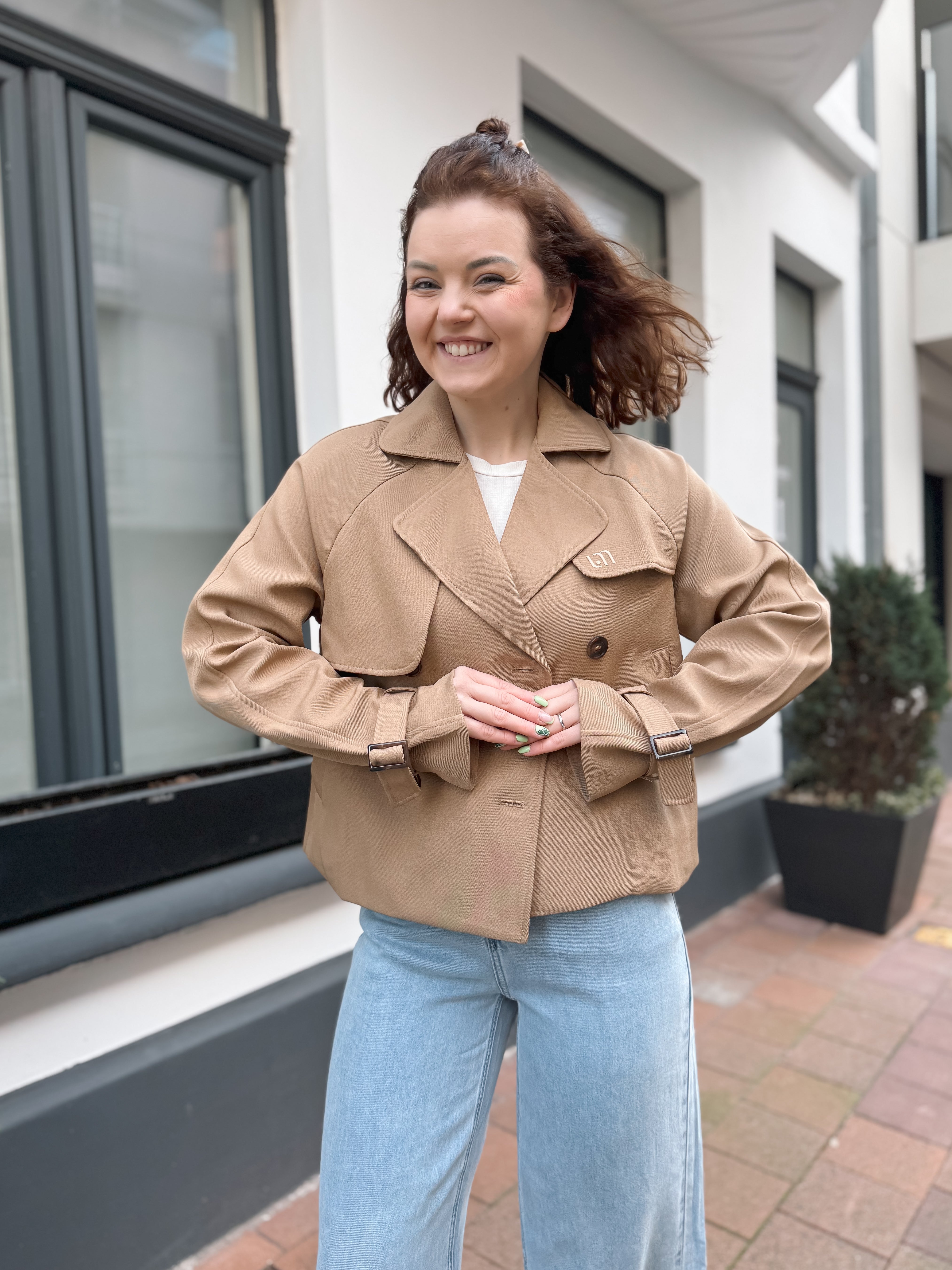 Jacket Siem - Beige