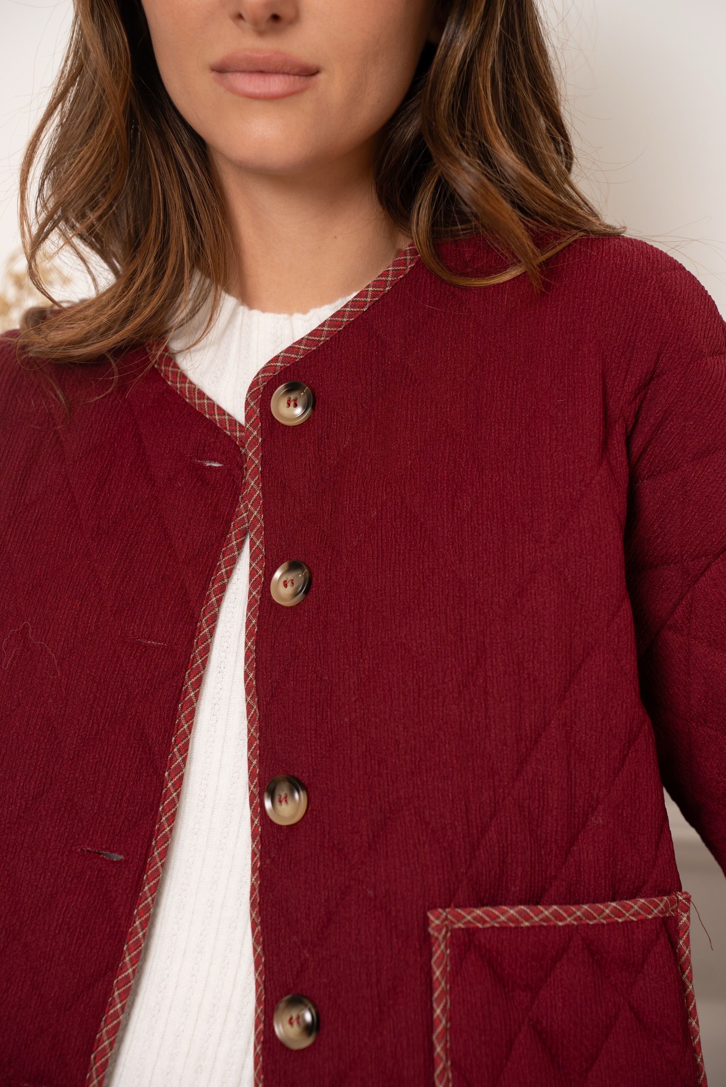 Fall jacket - Bordeaux