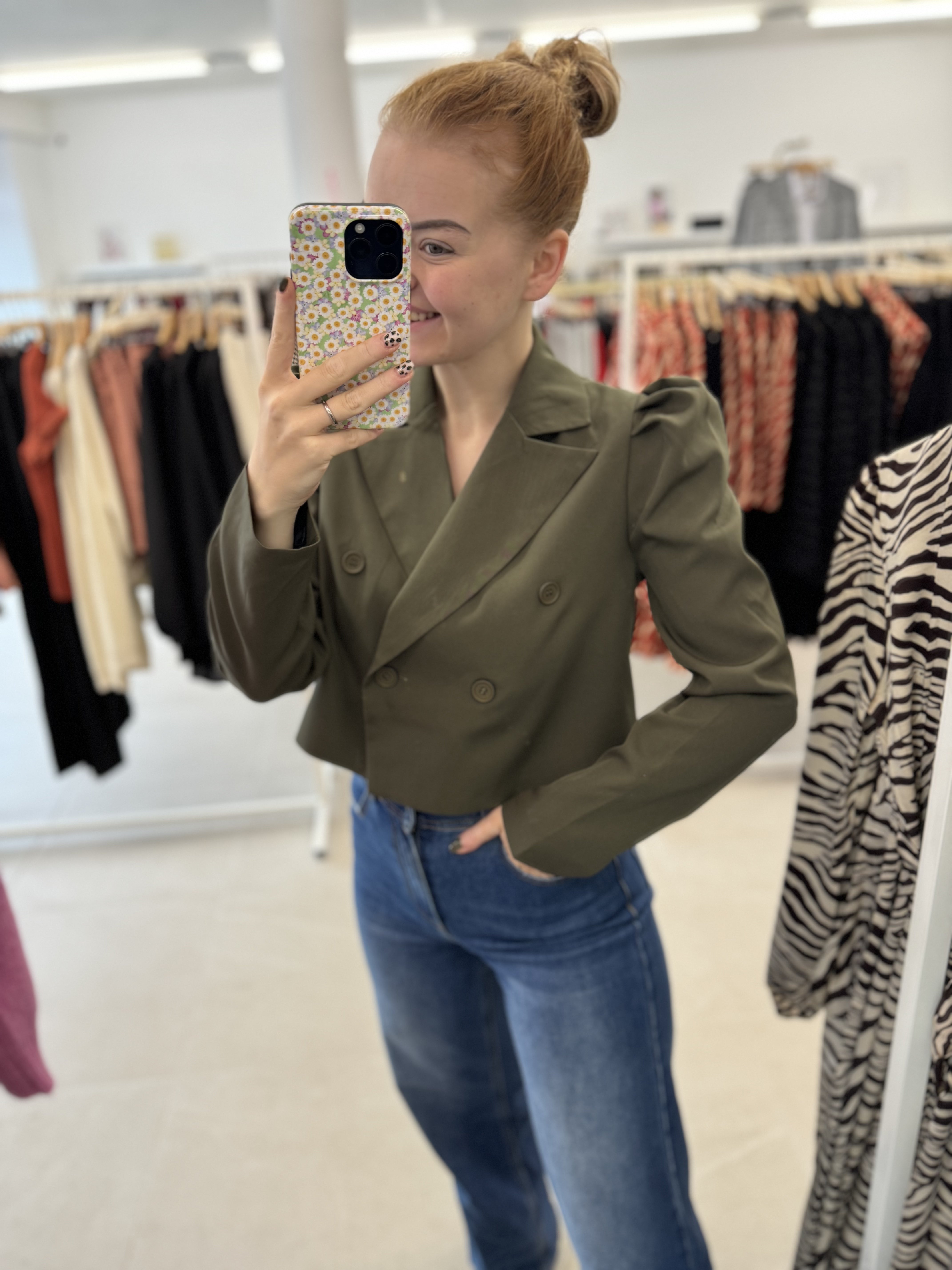 Eleonora blazer - Army Green