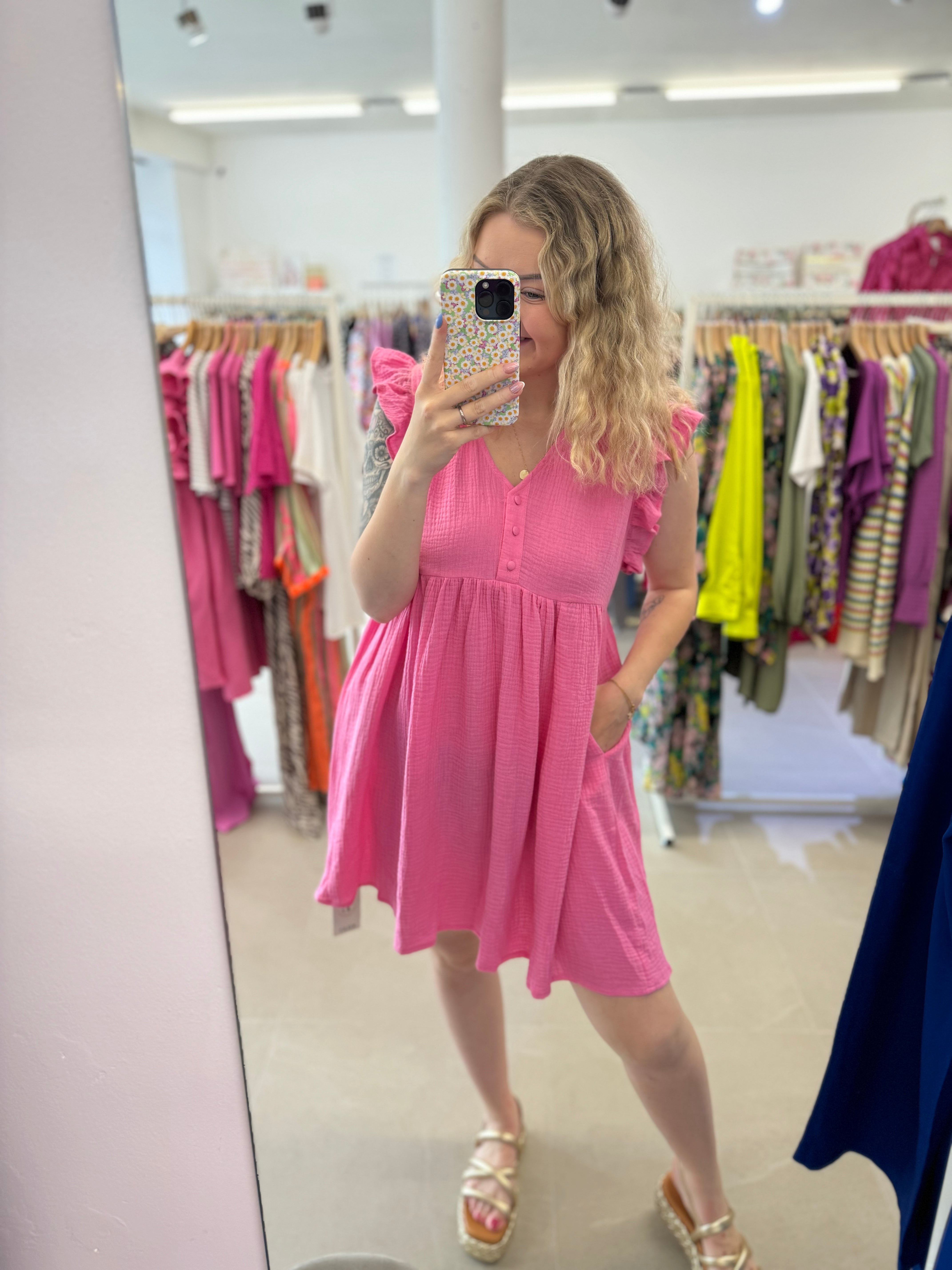 Pretty tetra dress - Pink