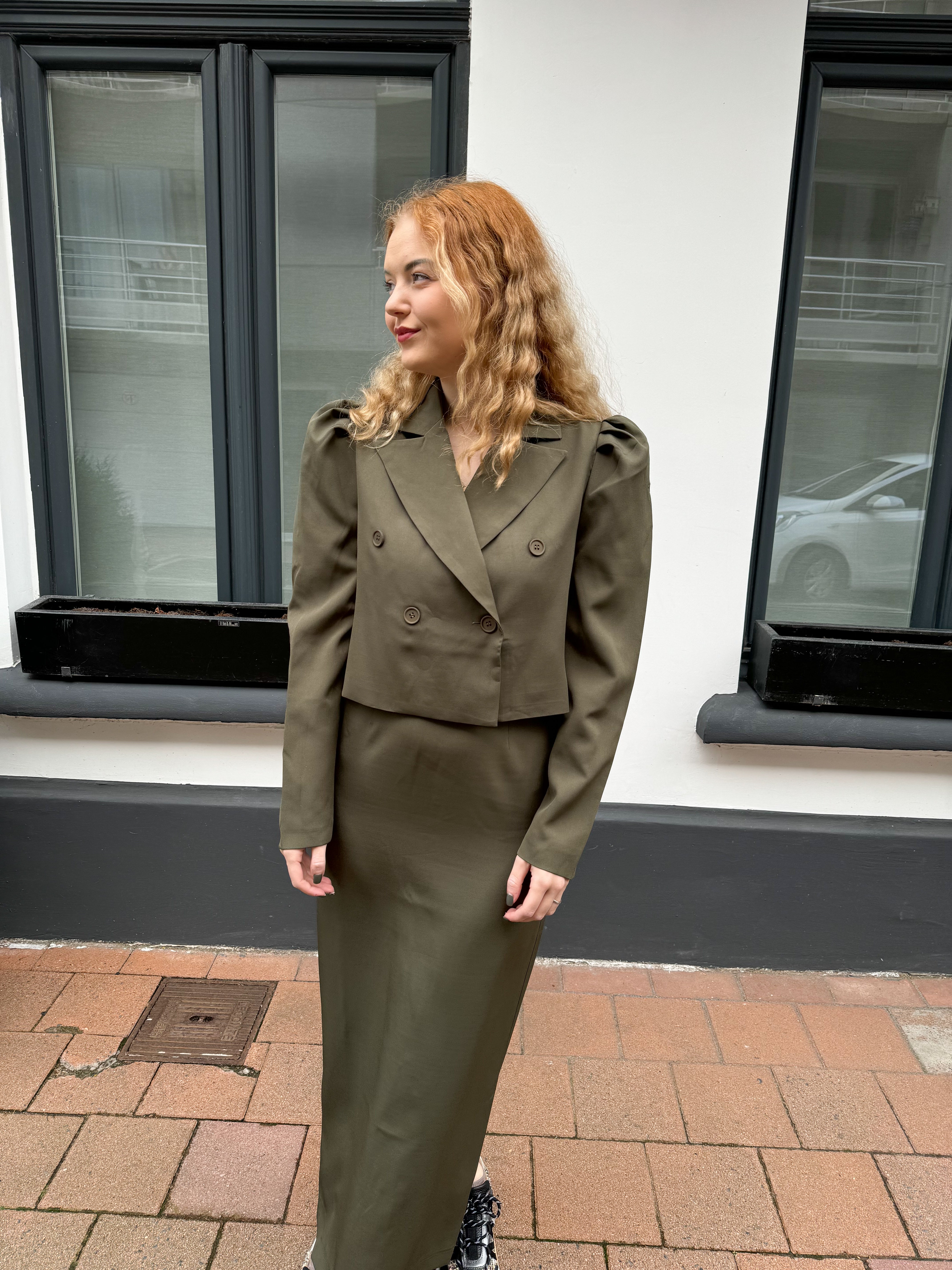 Eleonora blazer - Army Green