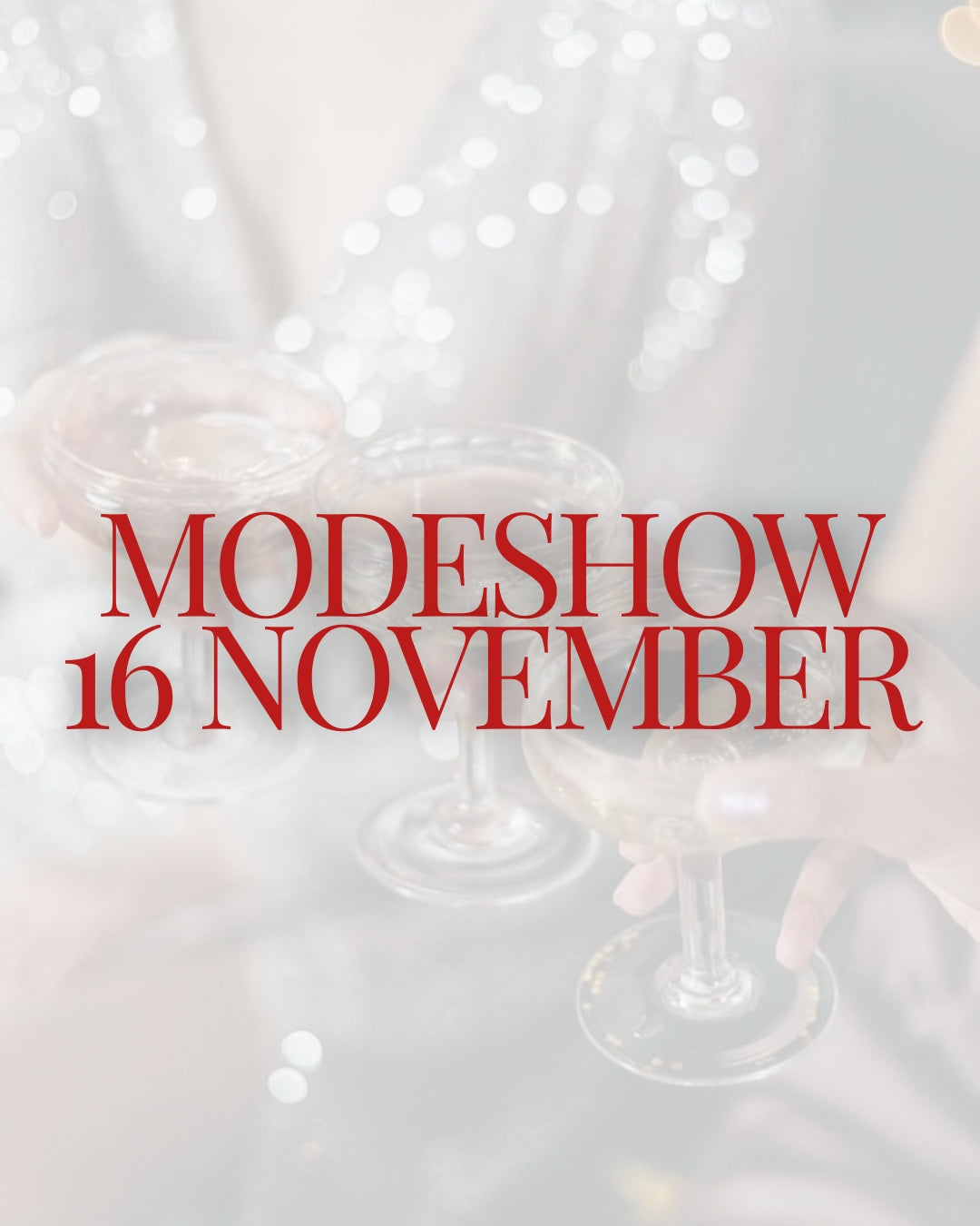 Ticket modeshow 16 november