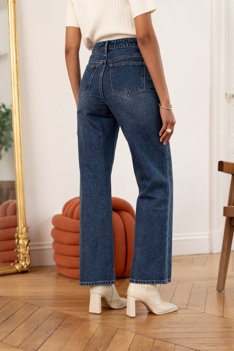 Gabri wide leg jeans - Denim dark